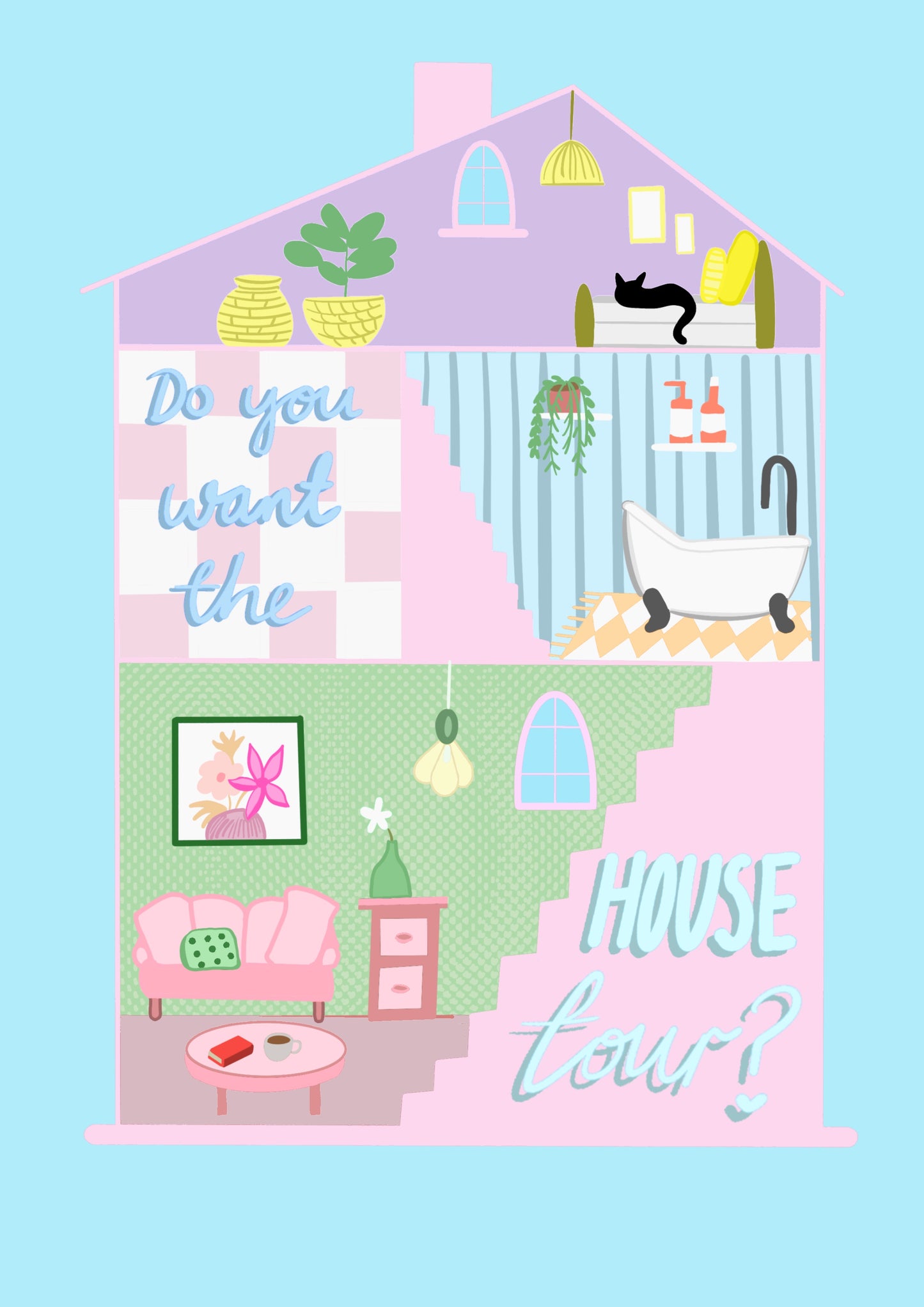“House Tour” Print