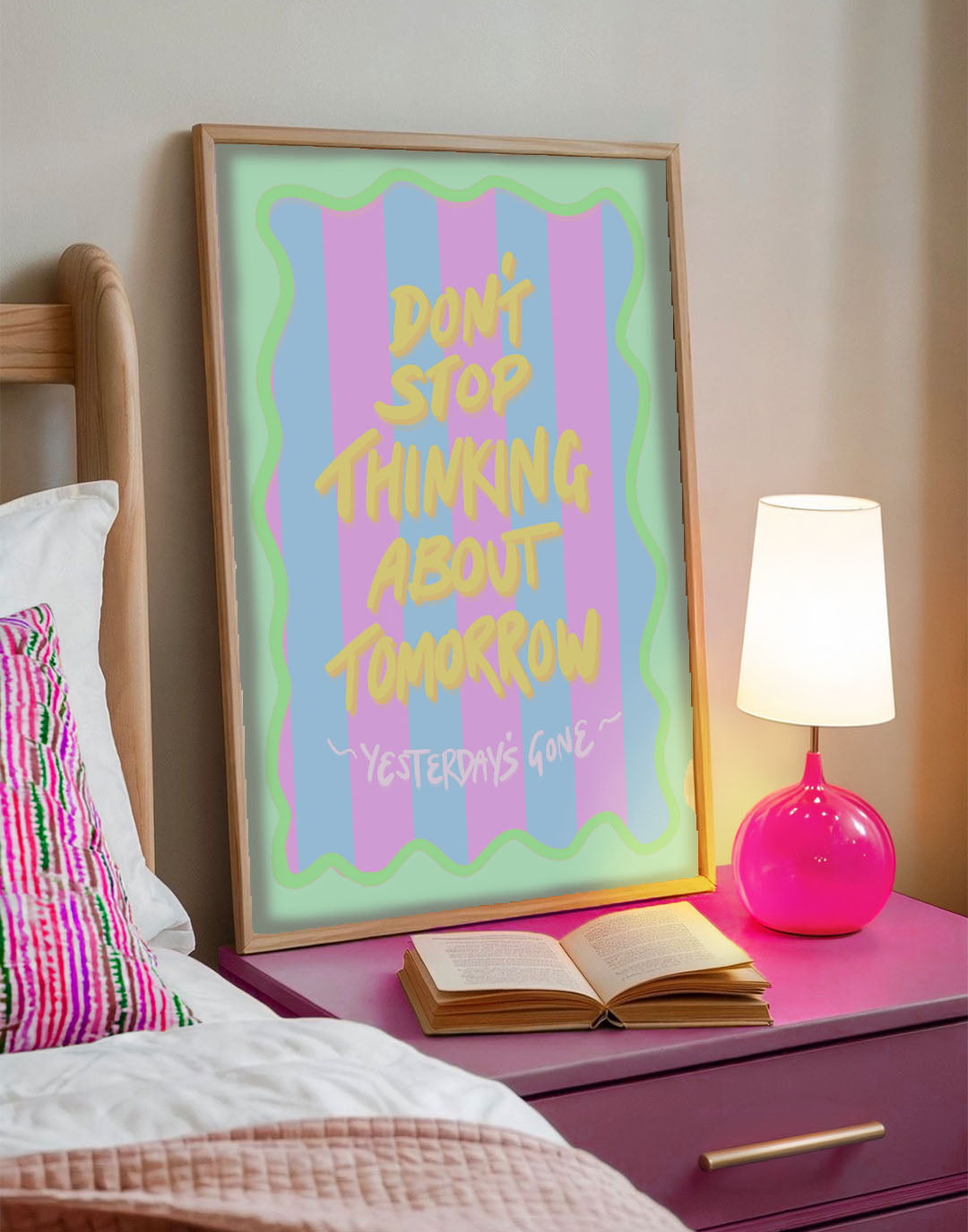 “Don’t Stop Thinking About Tomorrow” Print