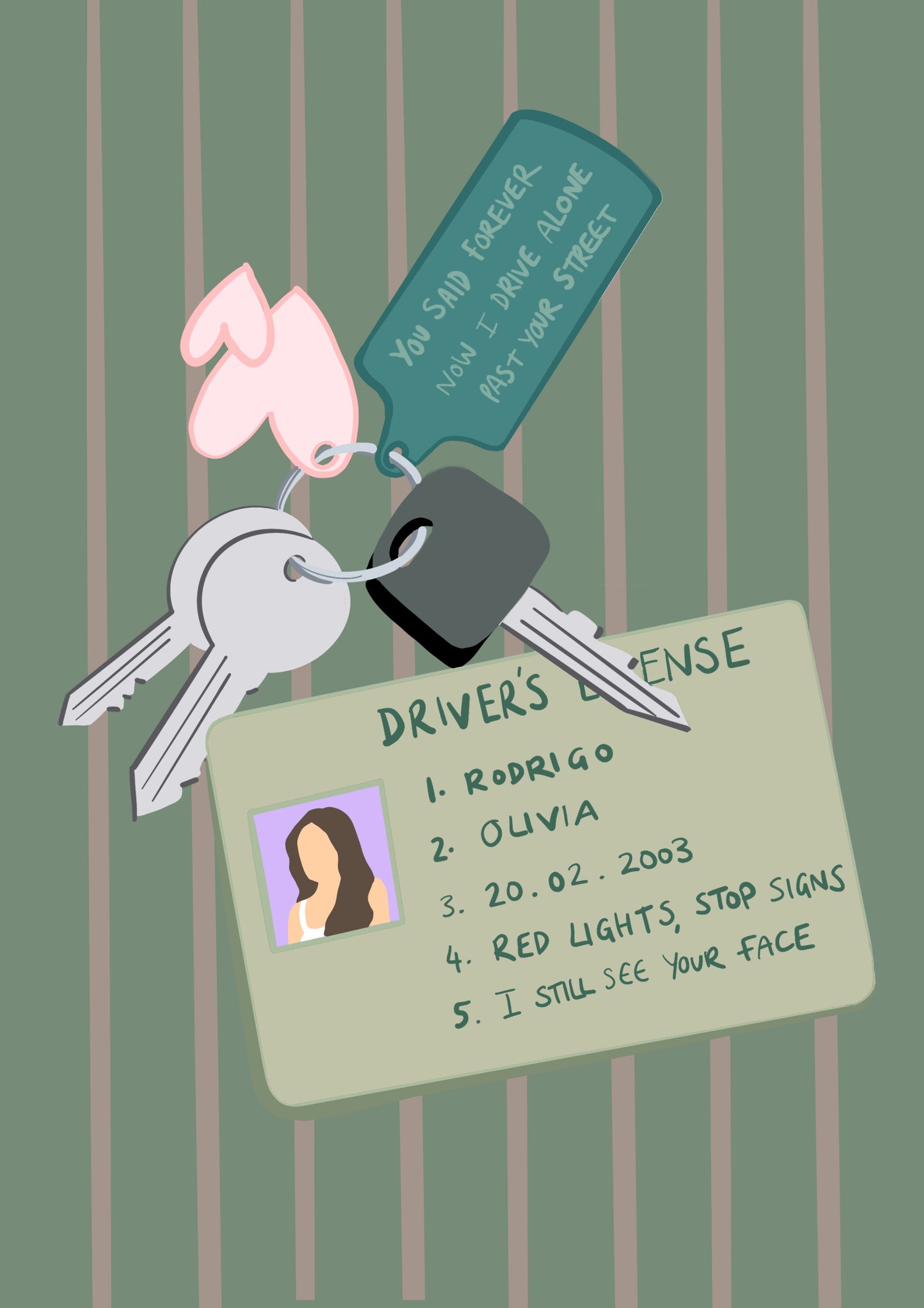 “Drivers License” Print