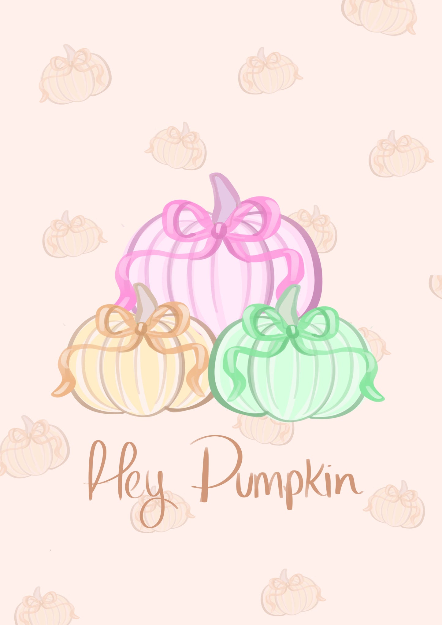 “Hey Pumpkin” Print