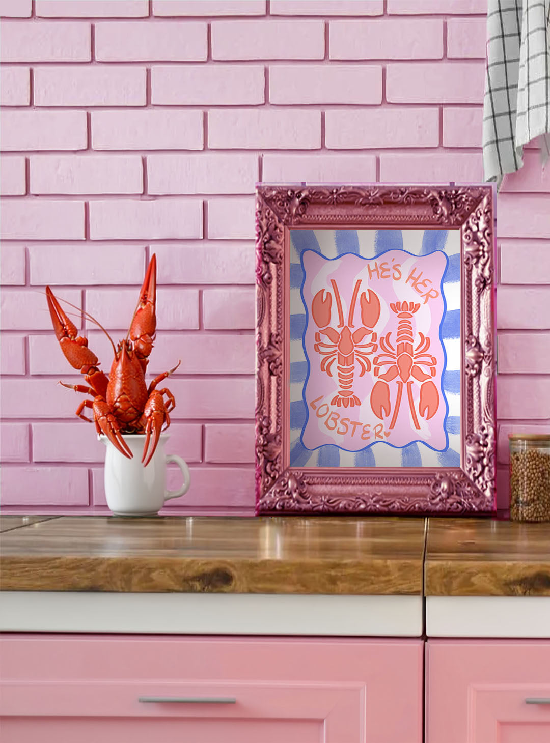 “He’s Her Lobster” Print