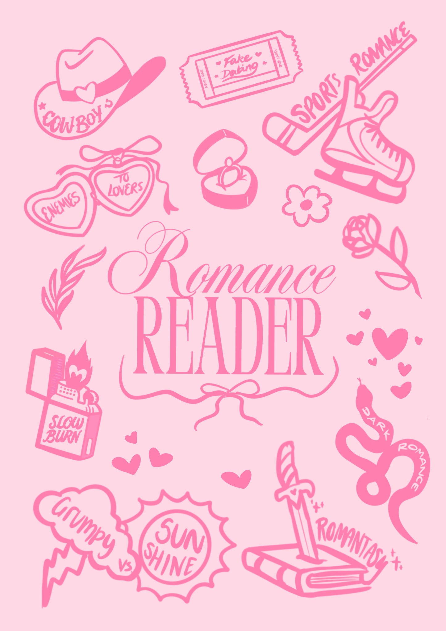 Romance Reader Print