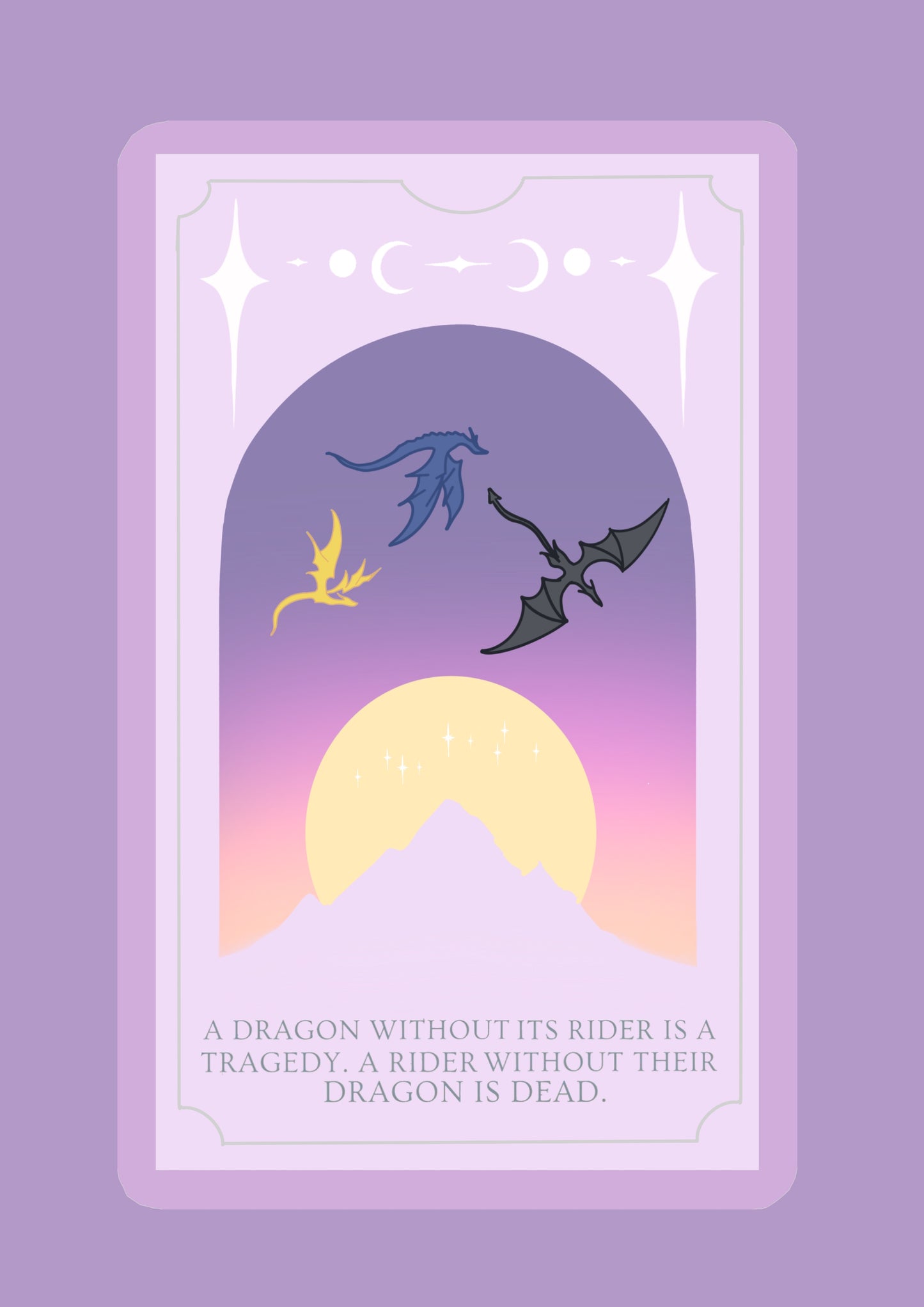Dragon Romantasy Print