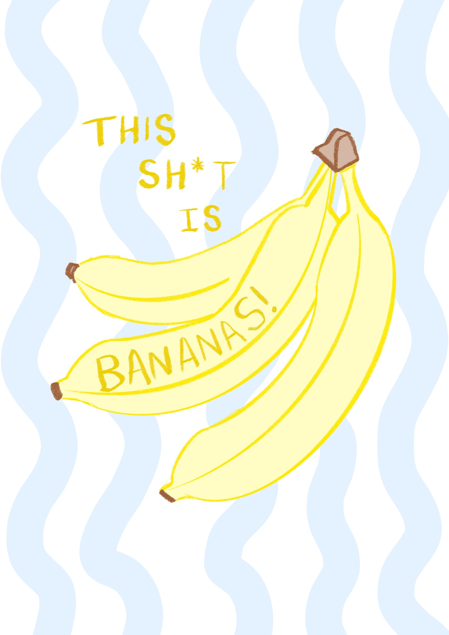 “Bananas” Print