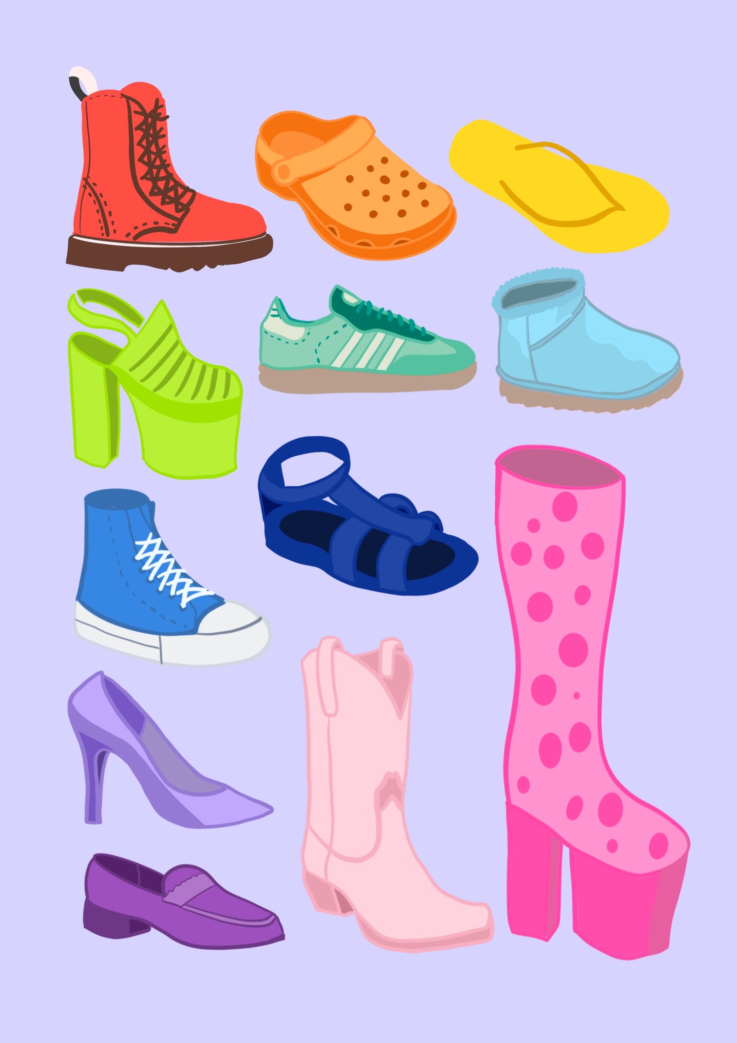 “Shoes” Print