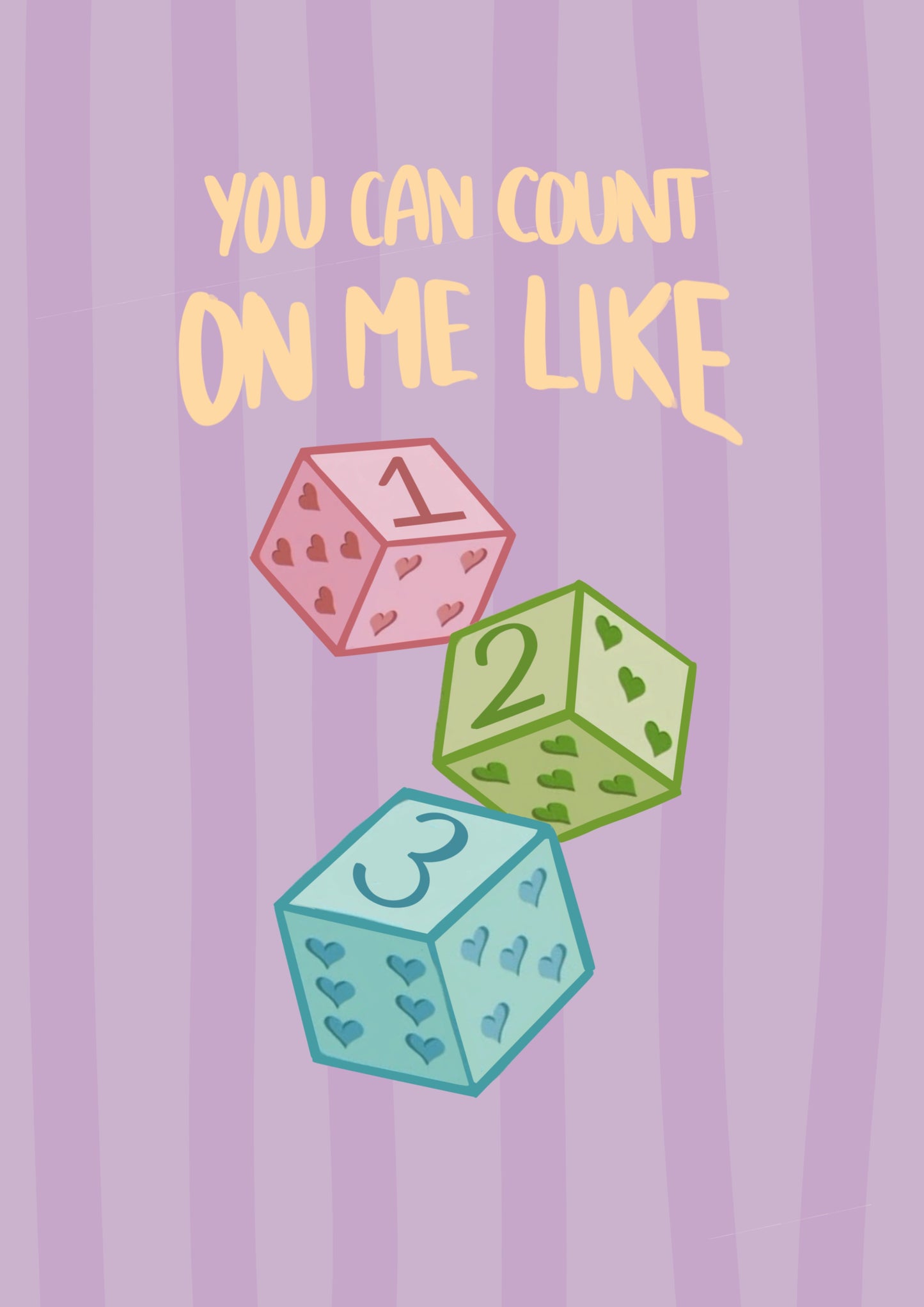 “Count On Me” Print