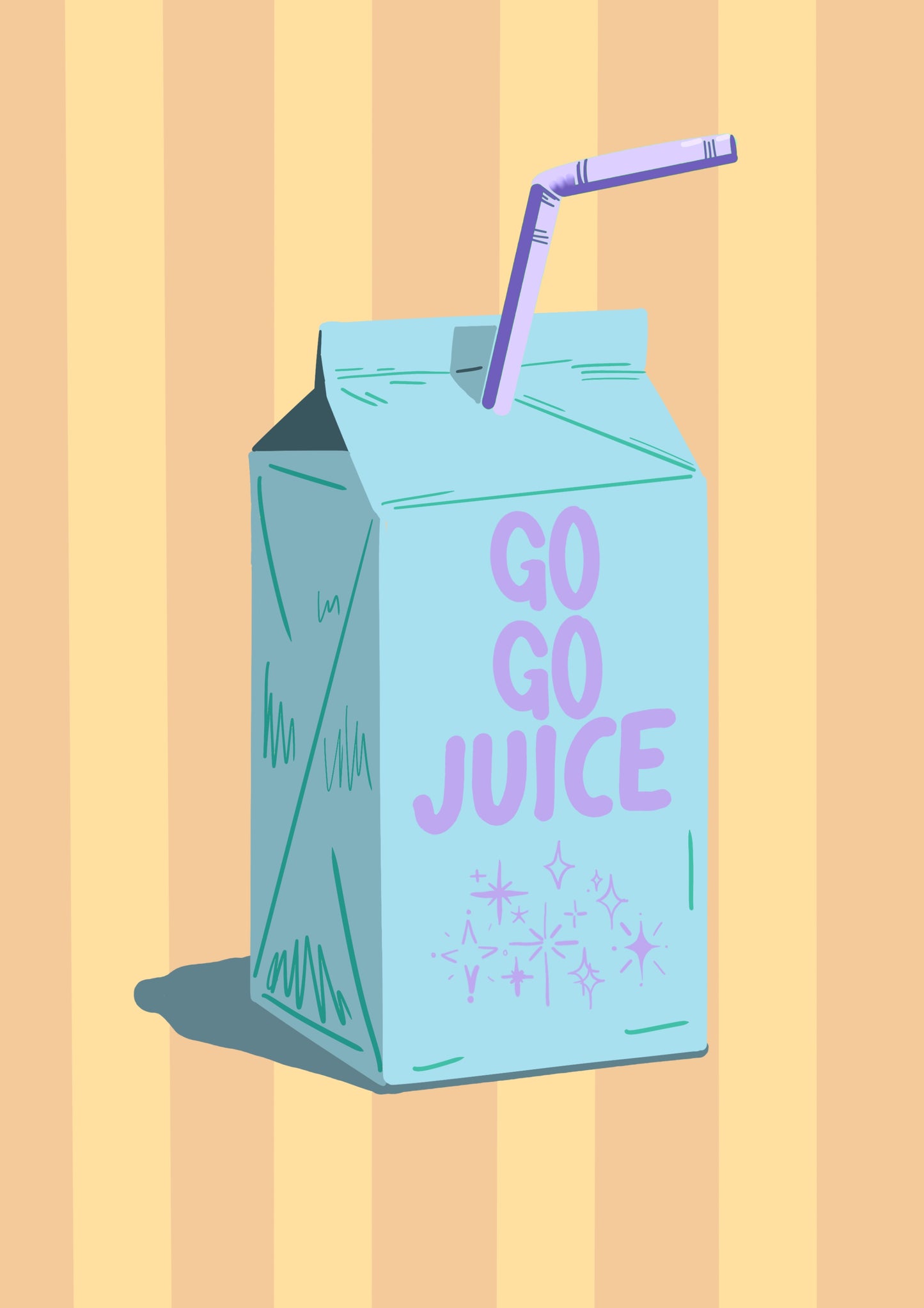 “Go Go Juice” Print