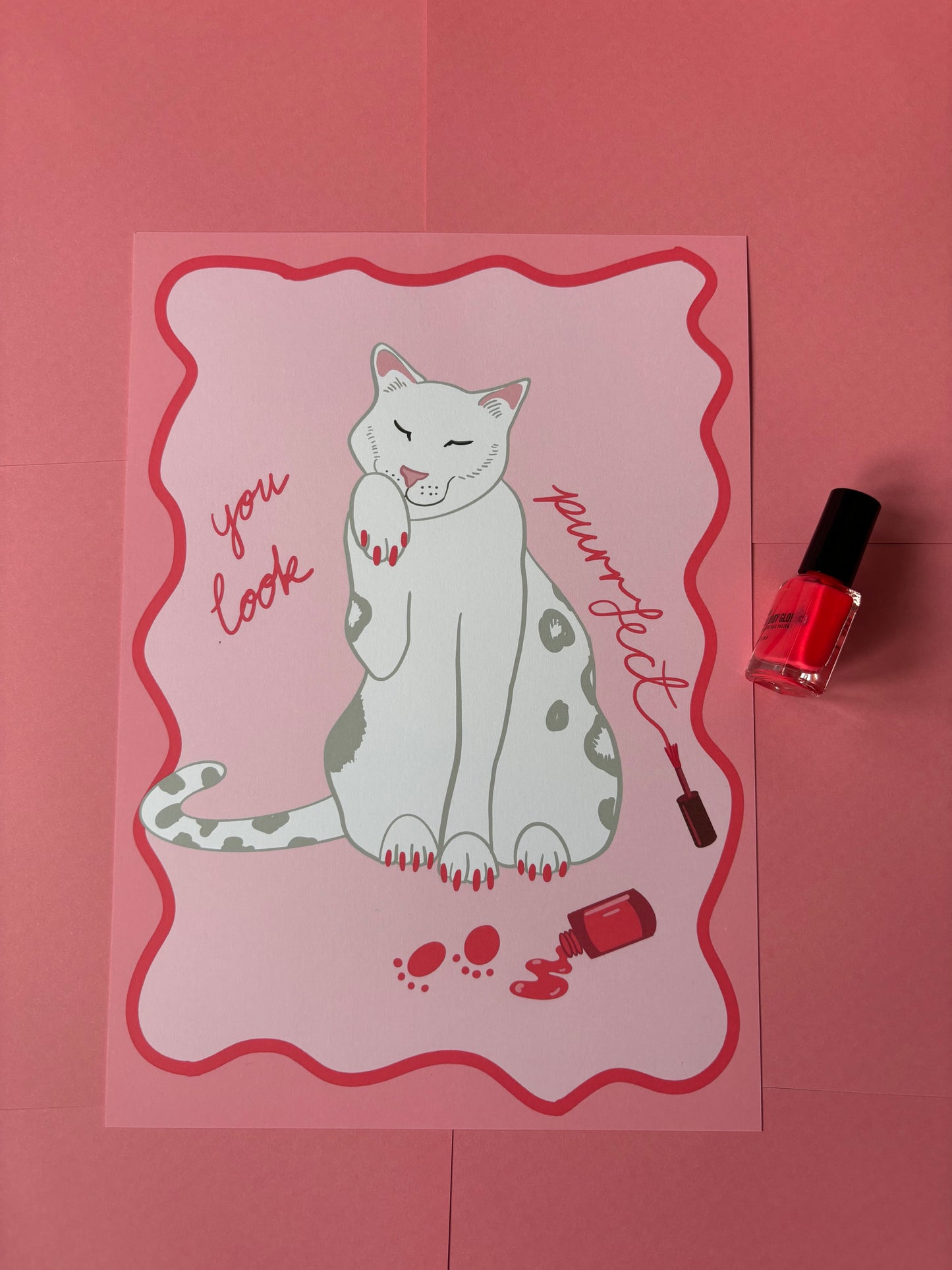 “Purrfect” Print