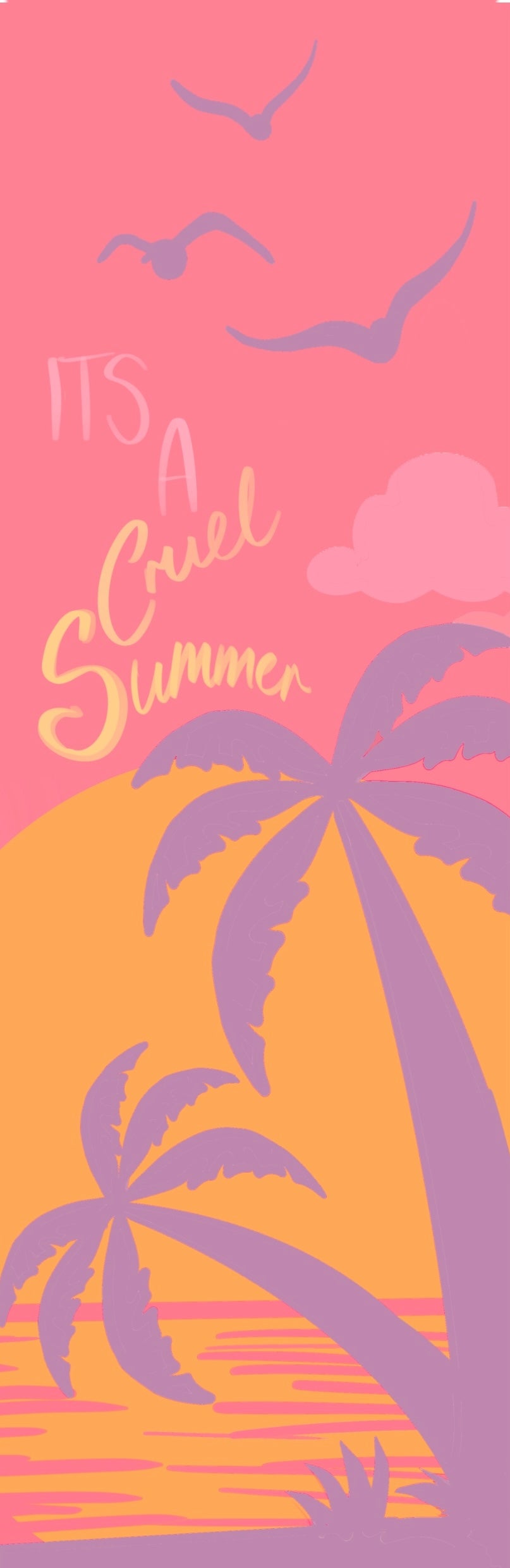 Cruel Summer Bookmark