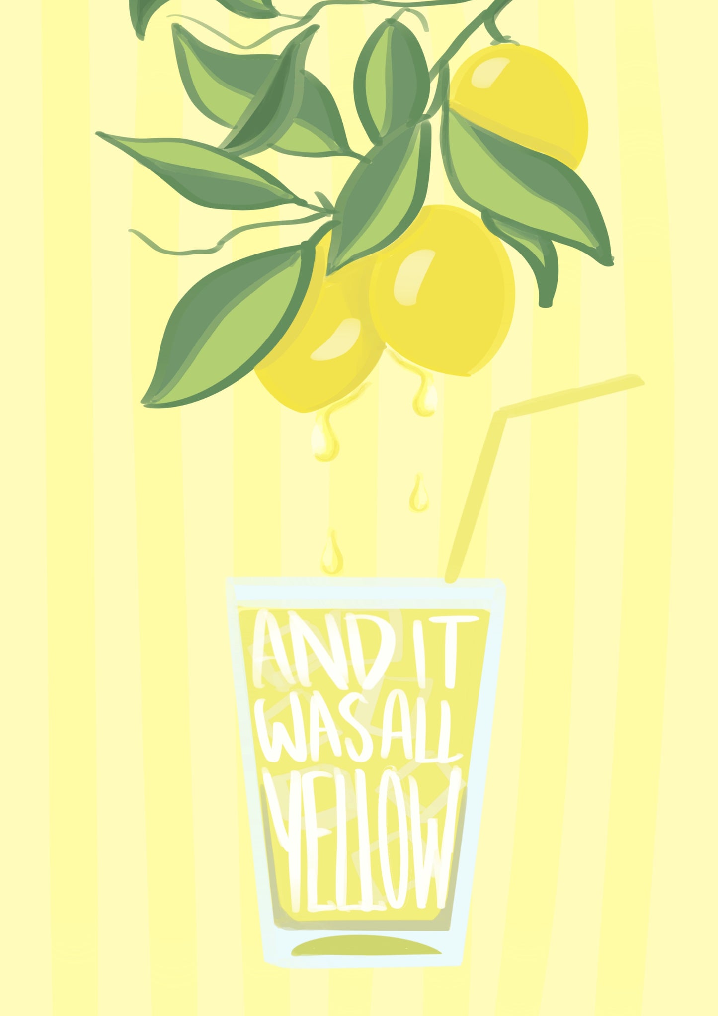 “Yellow” Print