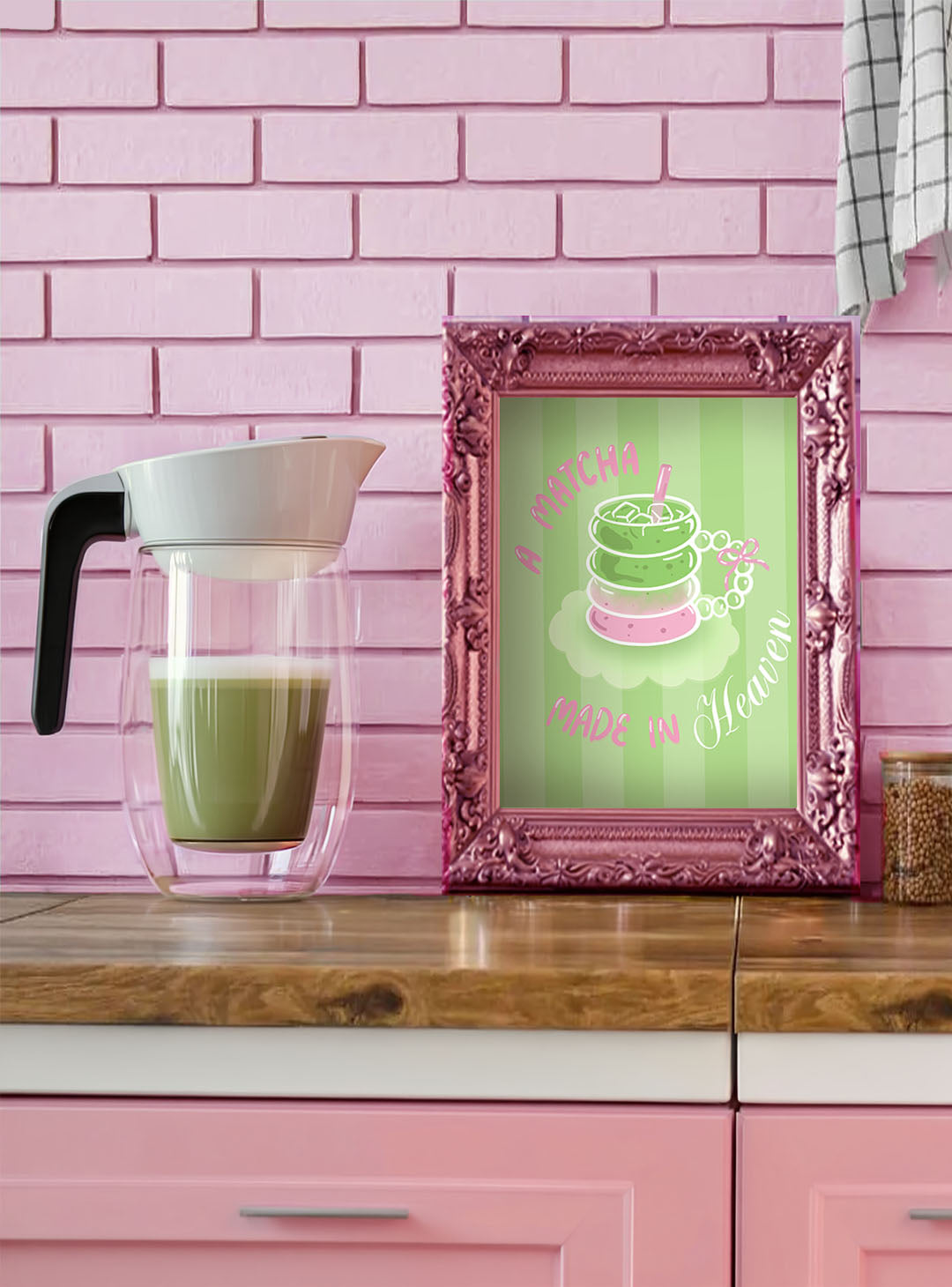 “Matcha made in Heaven” Cute Print
