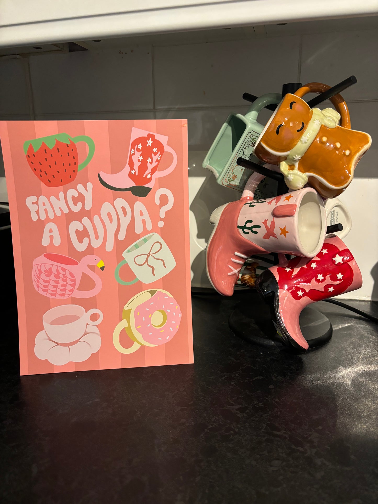 “Fancy A Cuppa?” Print