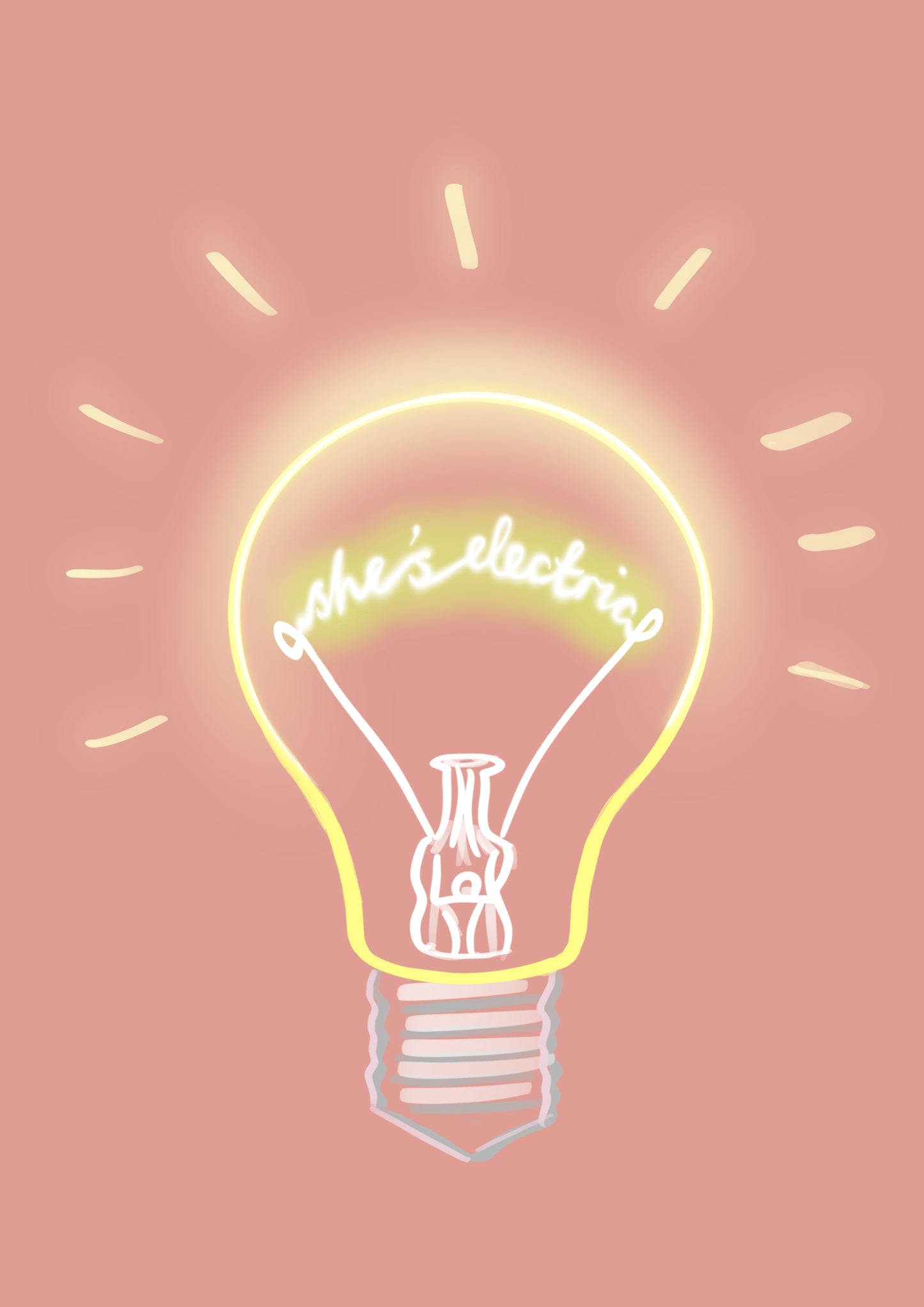 “She’s Electric” Print