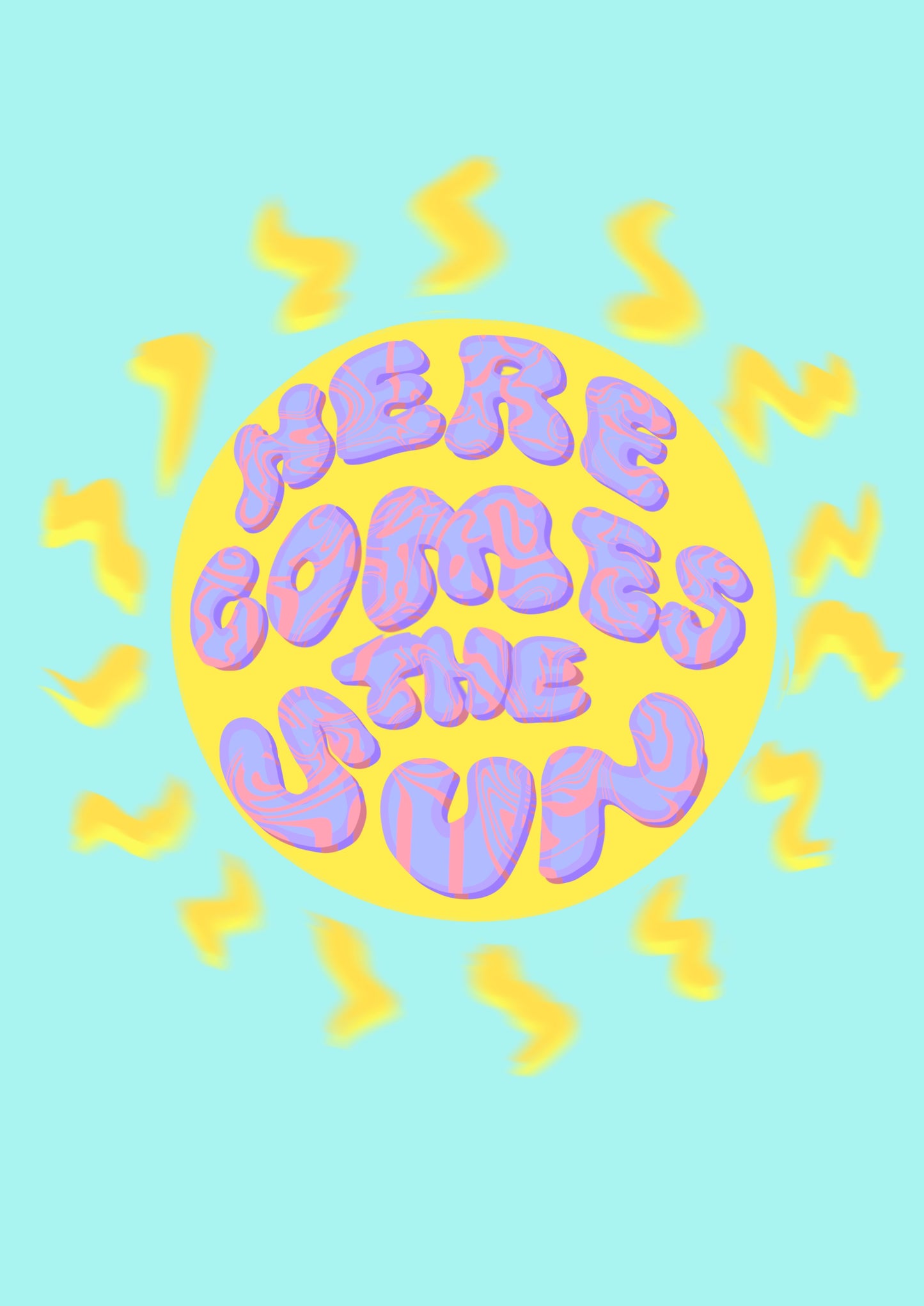 “Her Comes the Sun” Print