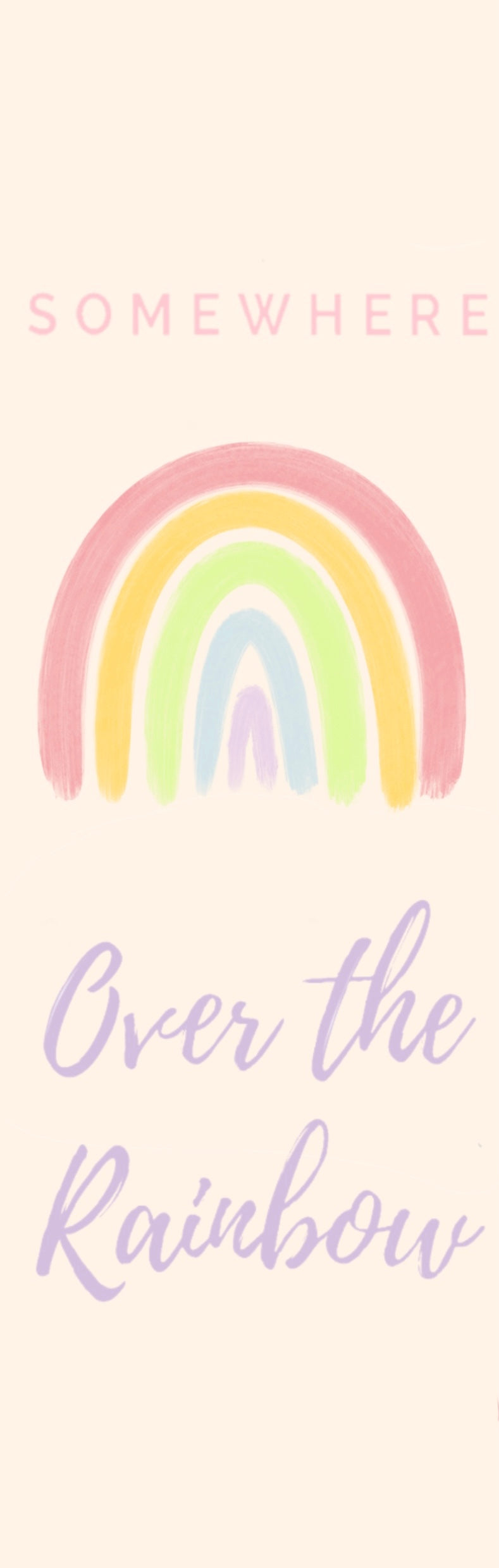 Over The Rainbow Bookmark