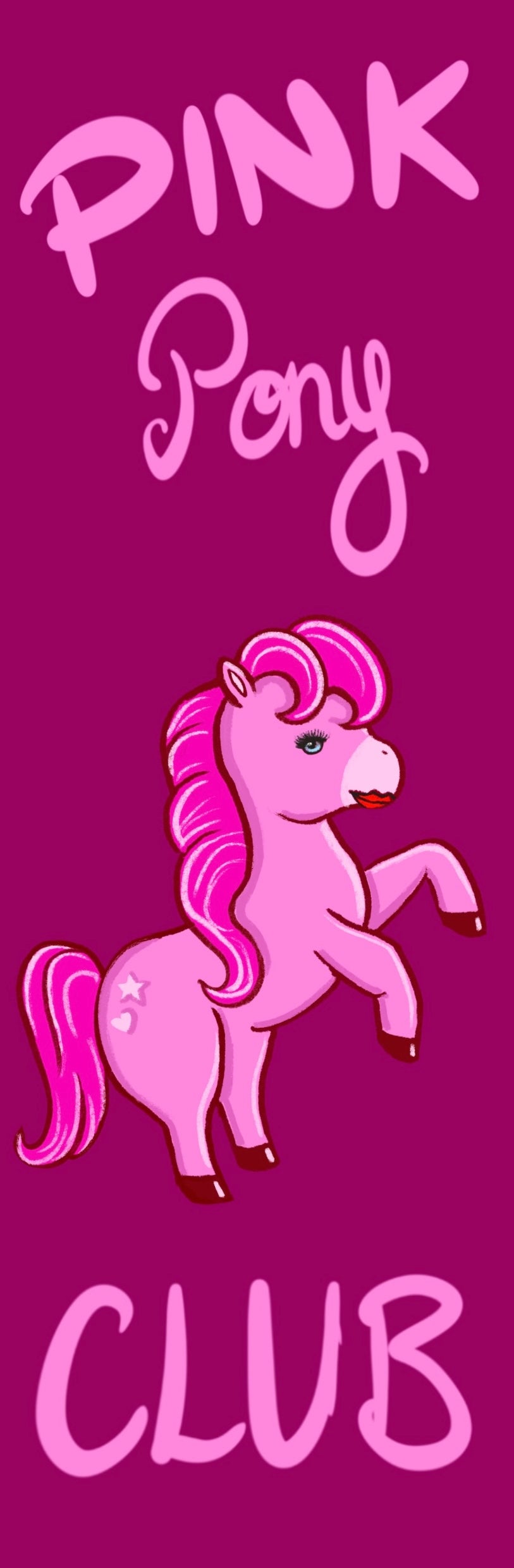 Pink Pony Club Bookmark