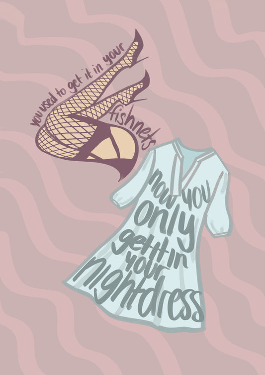 “Fishnets” Print