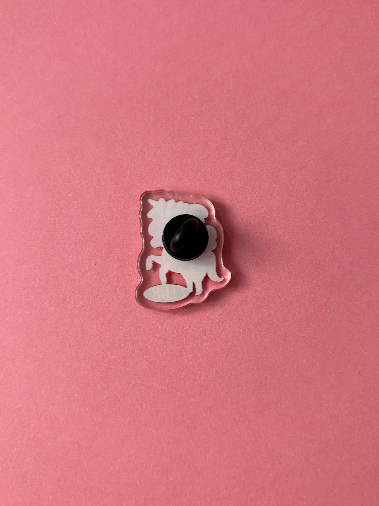 Pink Pony Club Pin Badge