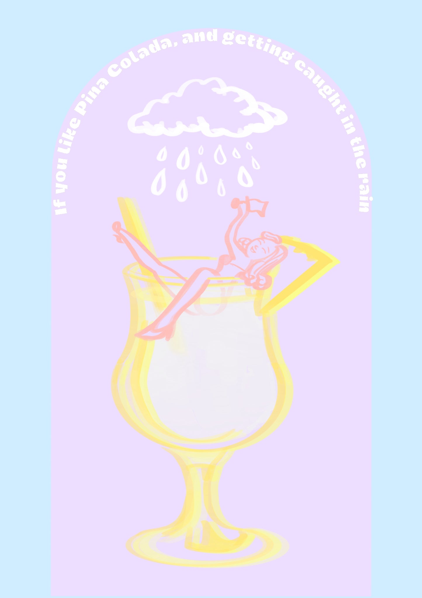 “Pina Colada” Print