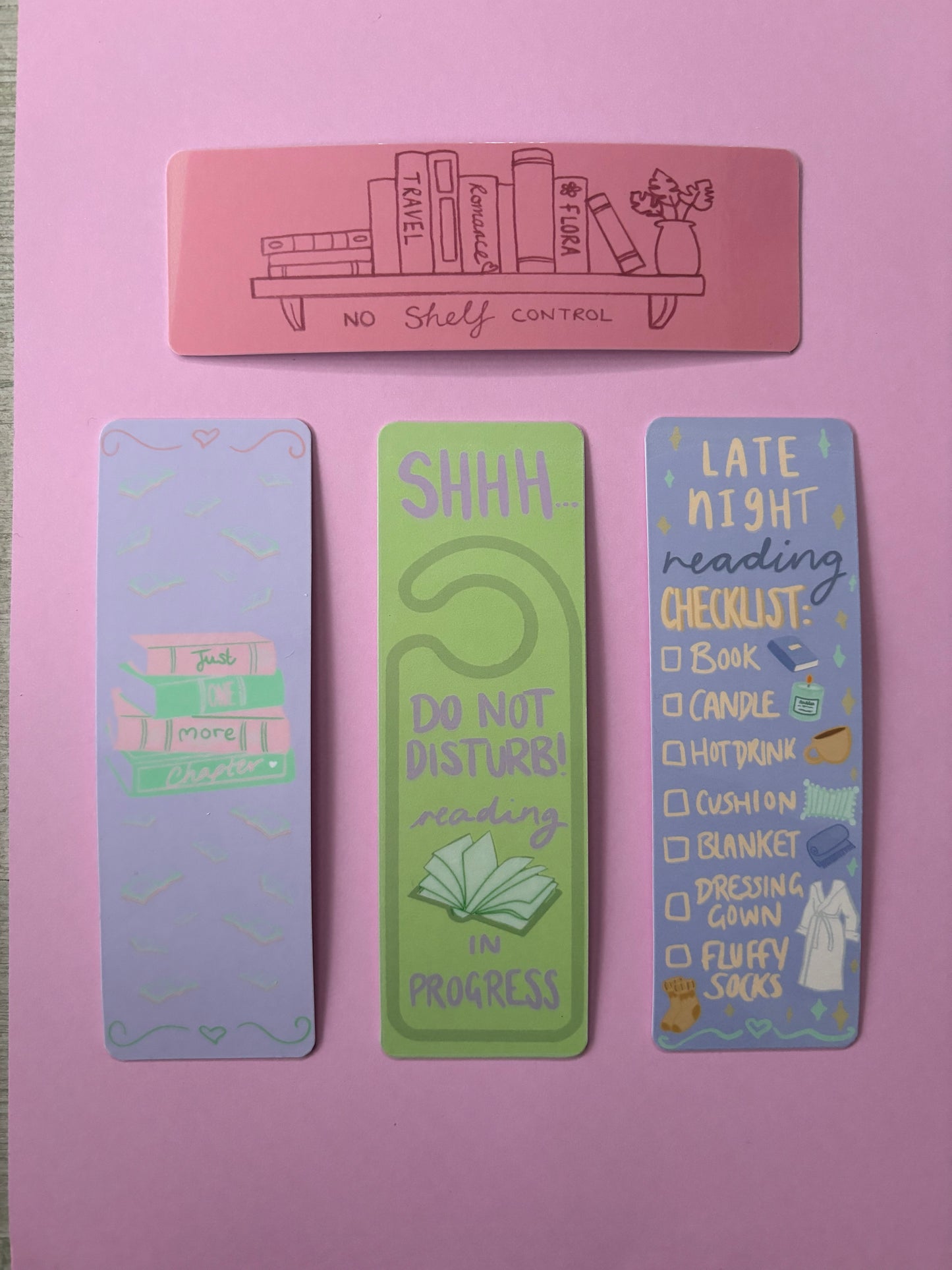 Do Not Disturb, Reading Bookmark