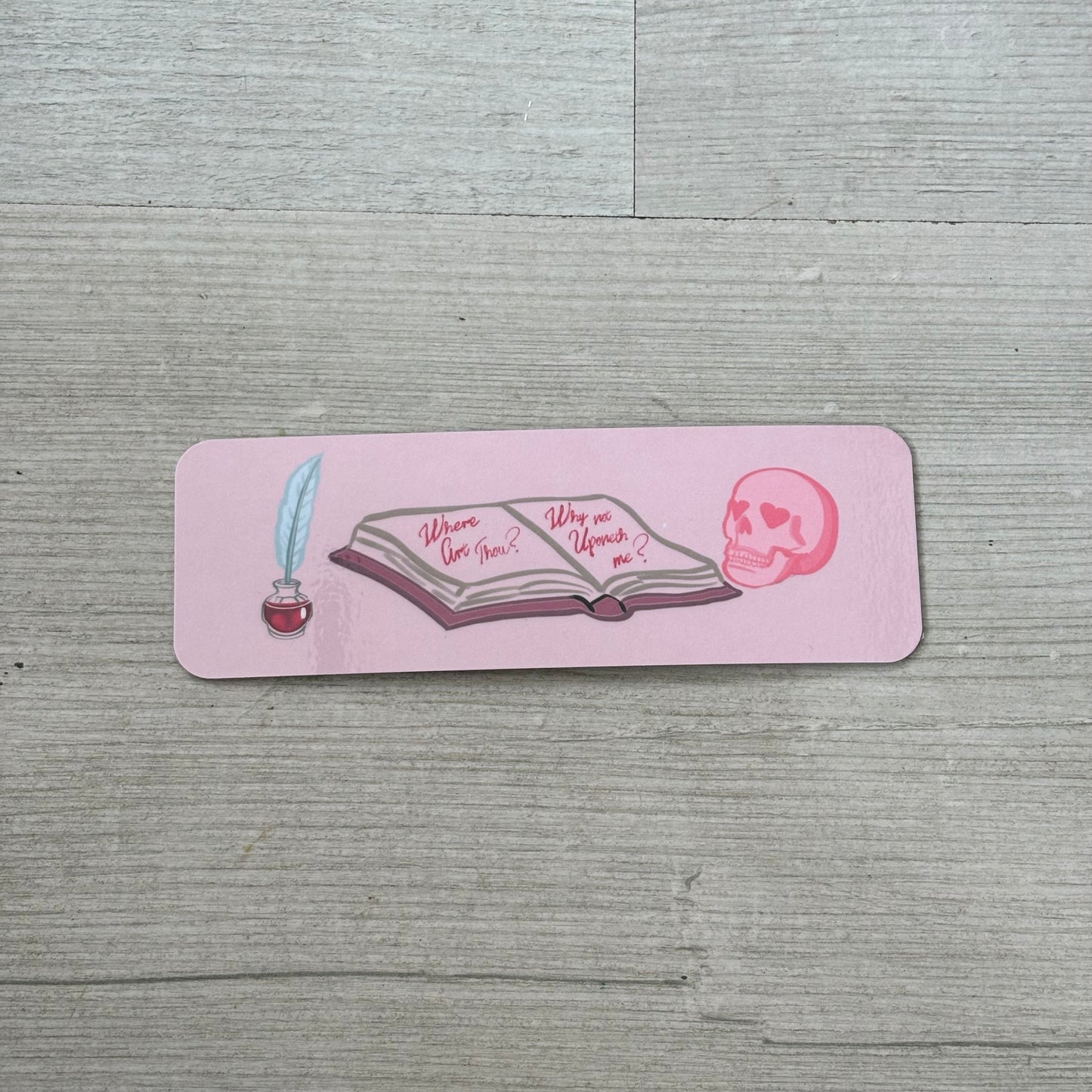 Where Art Thou / Bed Chem Bookmark