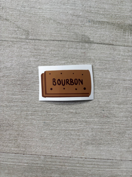 Bourbon Biscuit Sticker