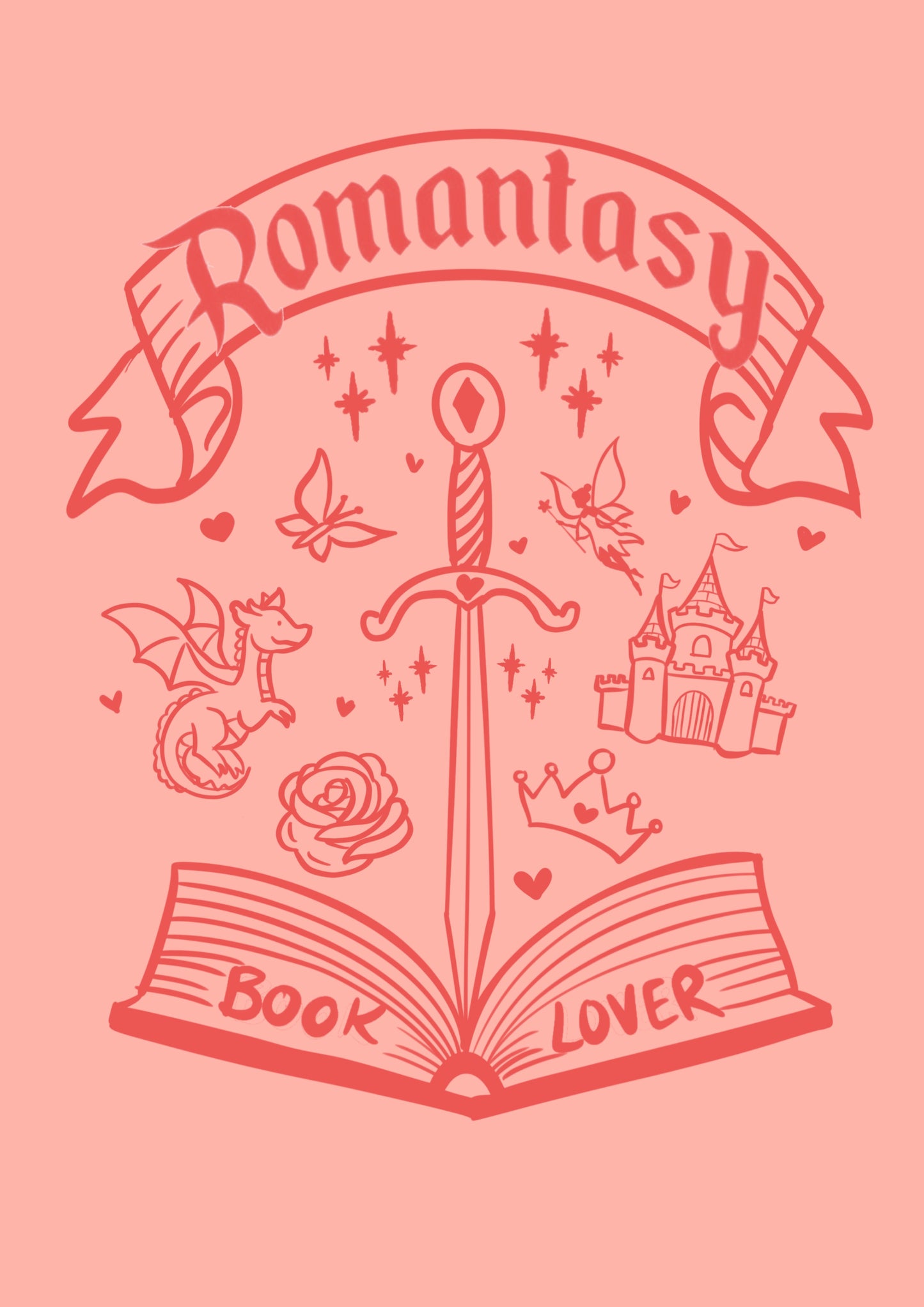 Romantasy Reader Print