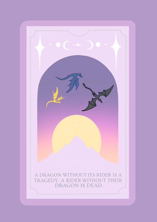 Dragon Romantasy Print