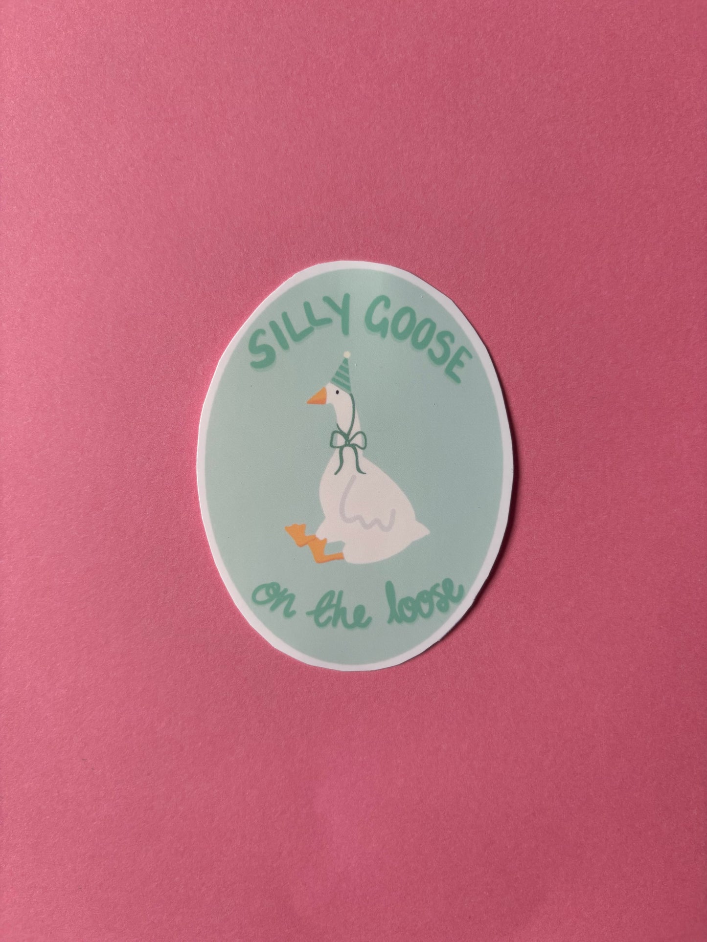 Silly Goose Sticker