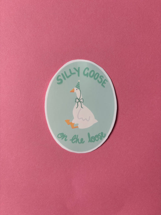 Silly Goose Sticker