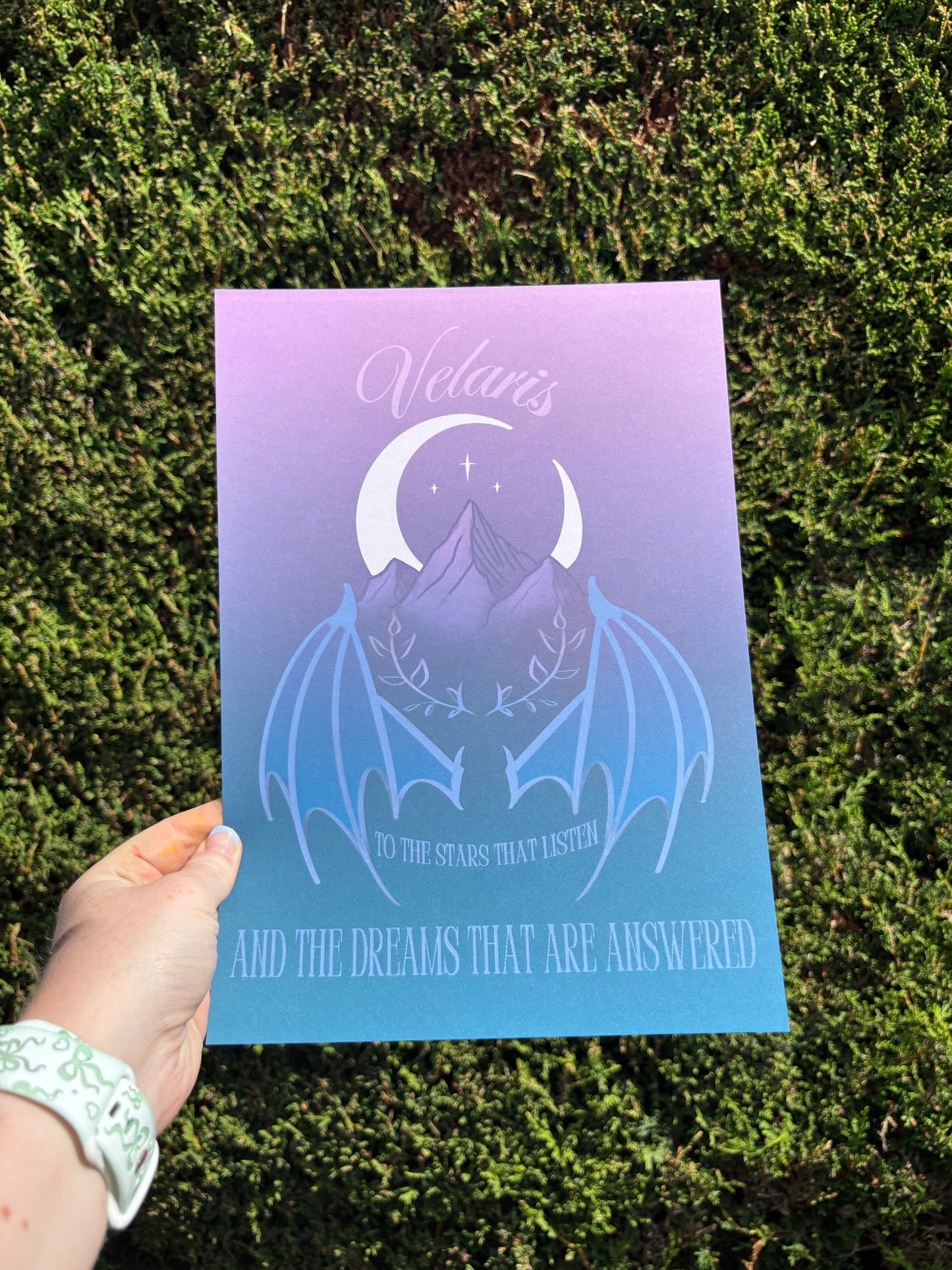 Velaris Romantasy Book Print