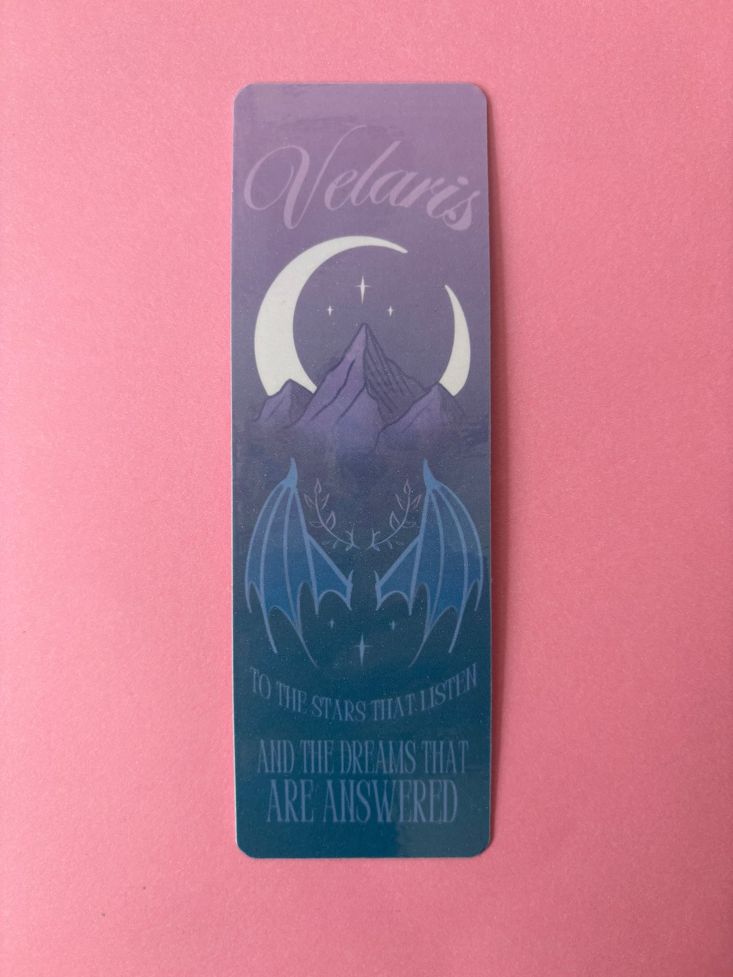 Velaris Romantasy Bookmark