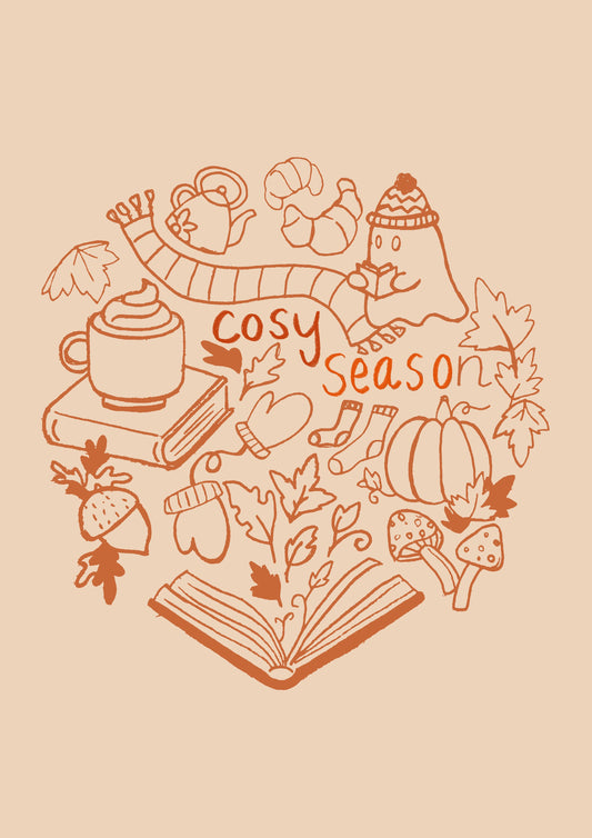 Cosy Season Autumnal Print