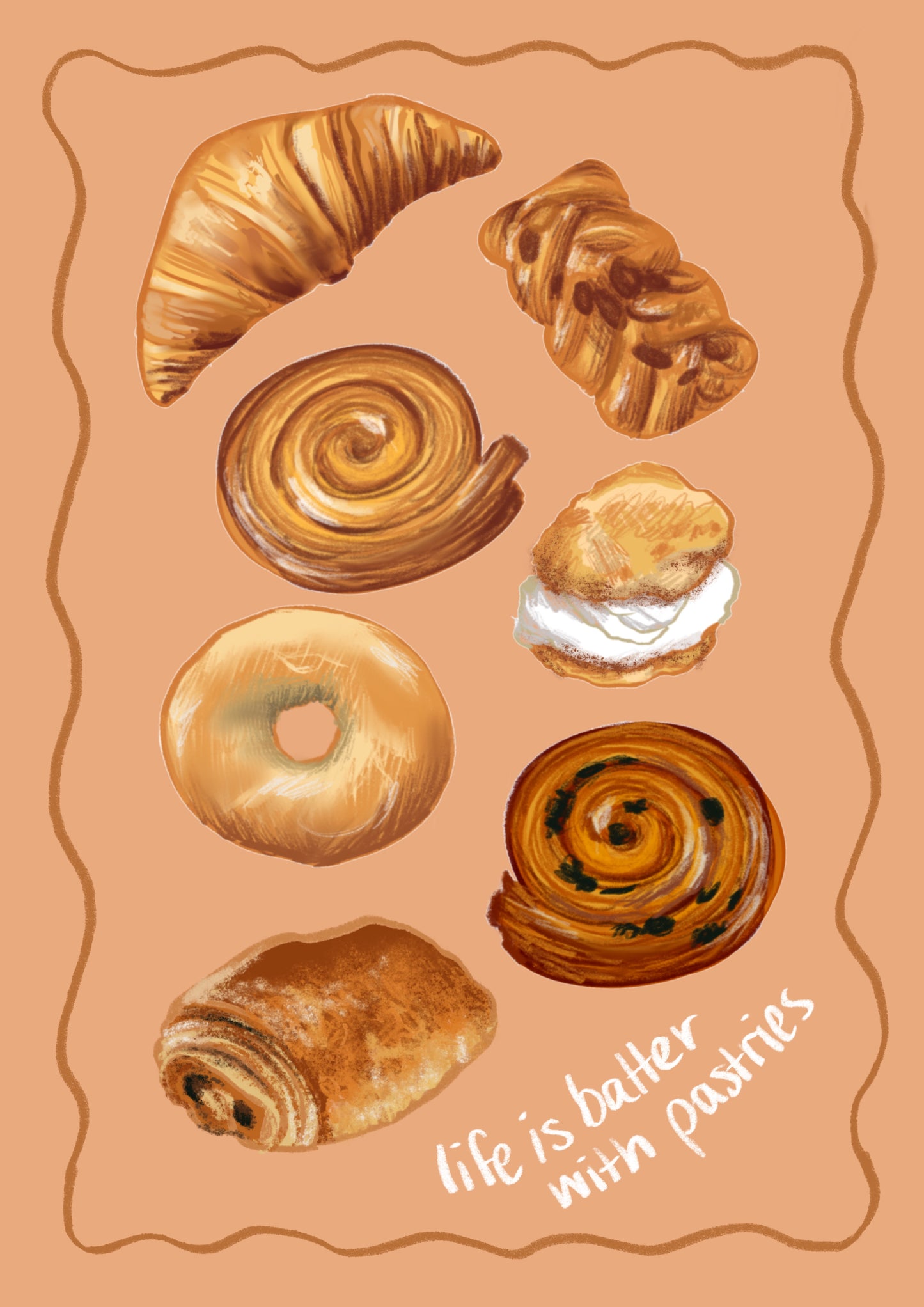“Pastry” Print