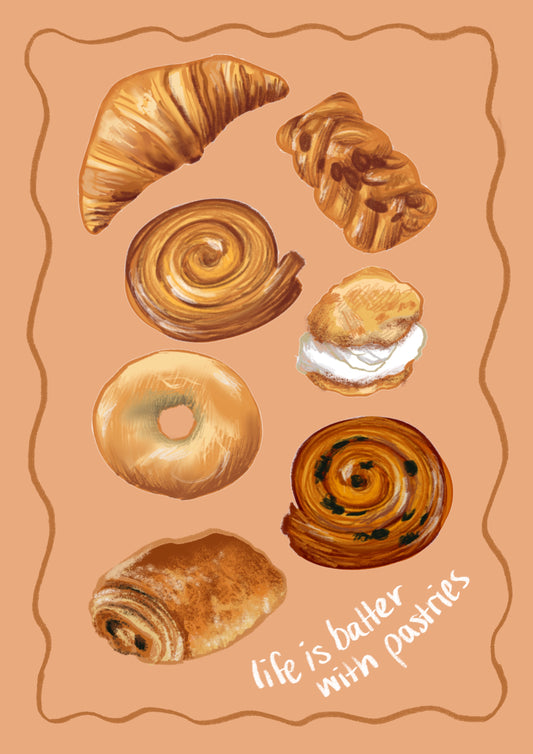 “Pastry” Print