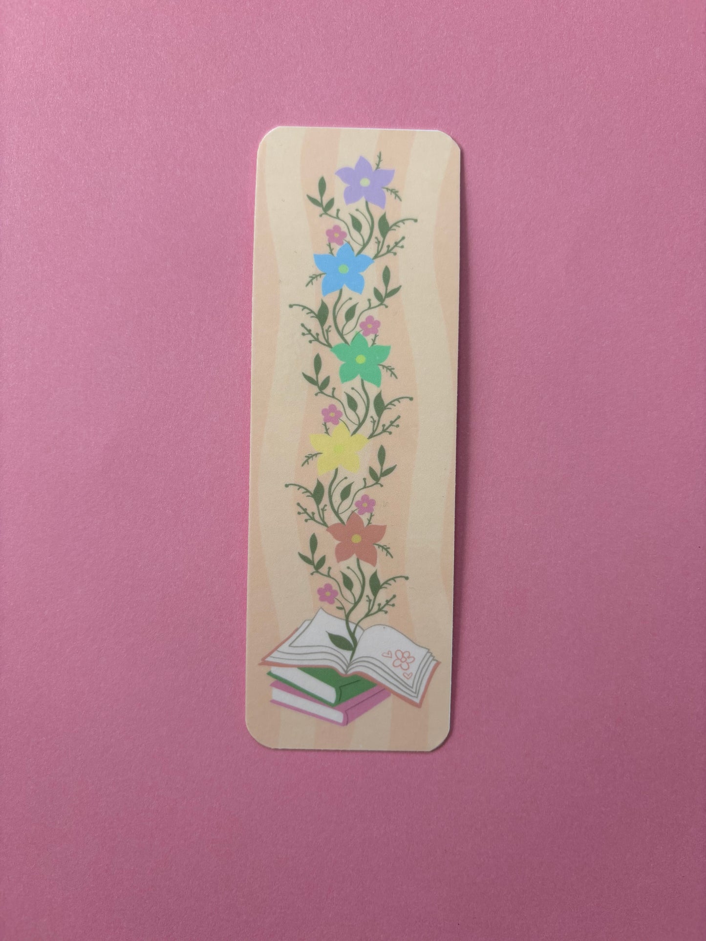 Floral book Bookmark
