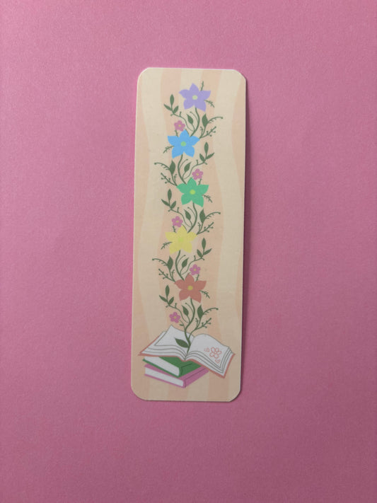 Floral book Bookmark