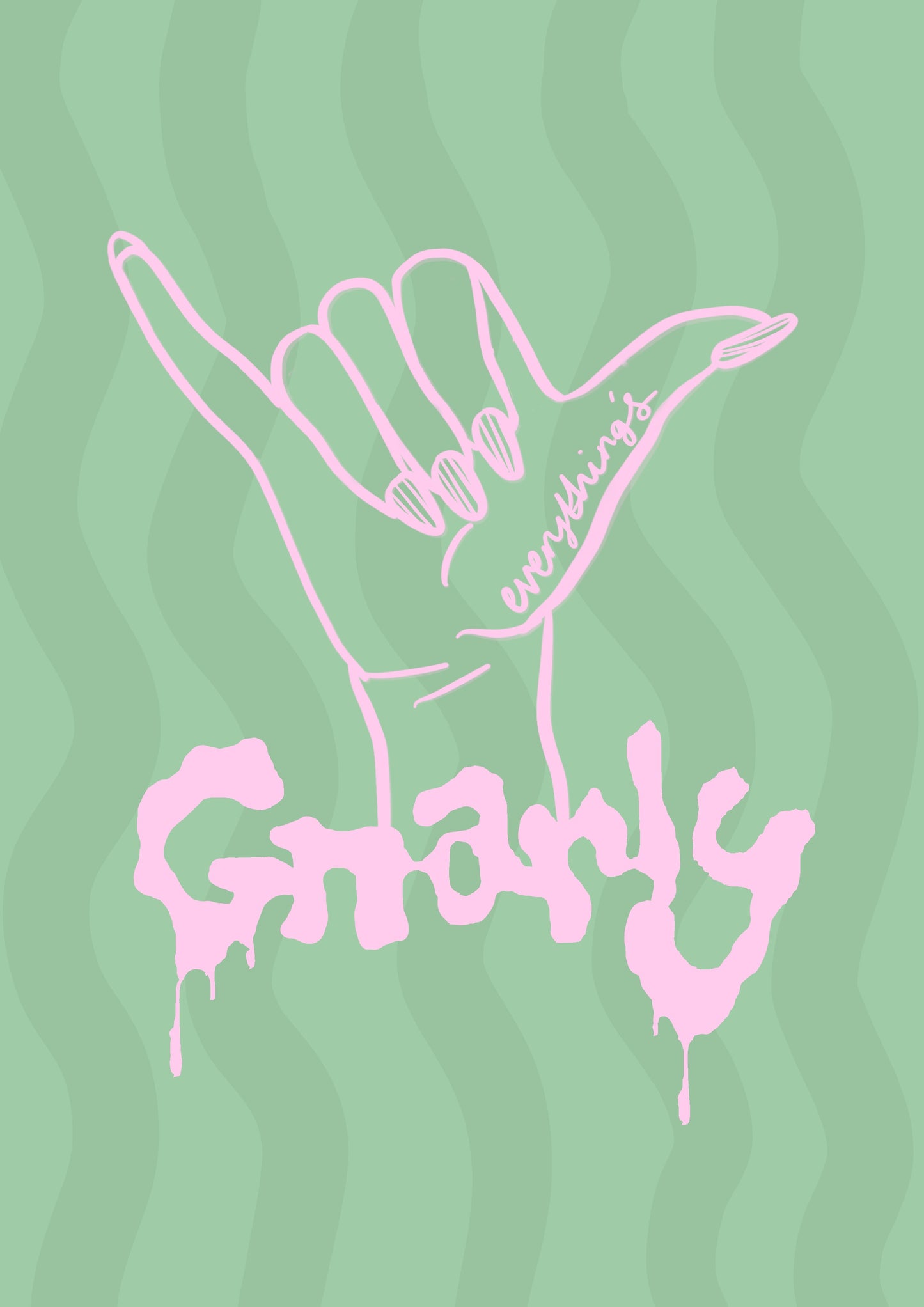 “Gnarly” Print