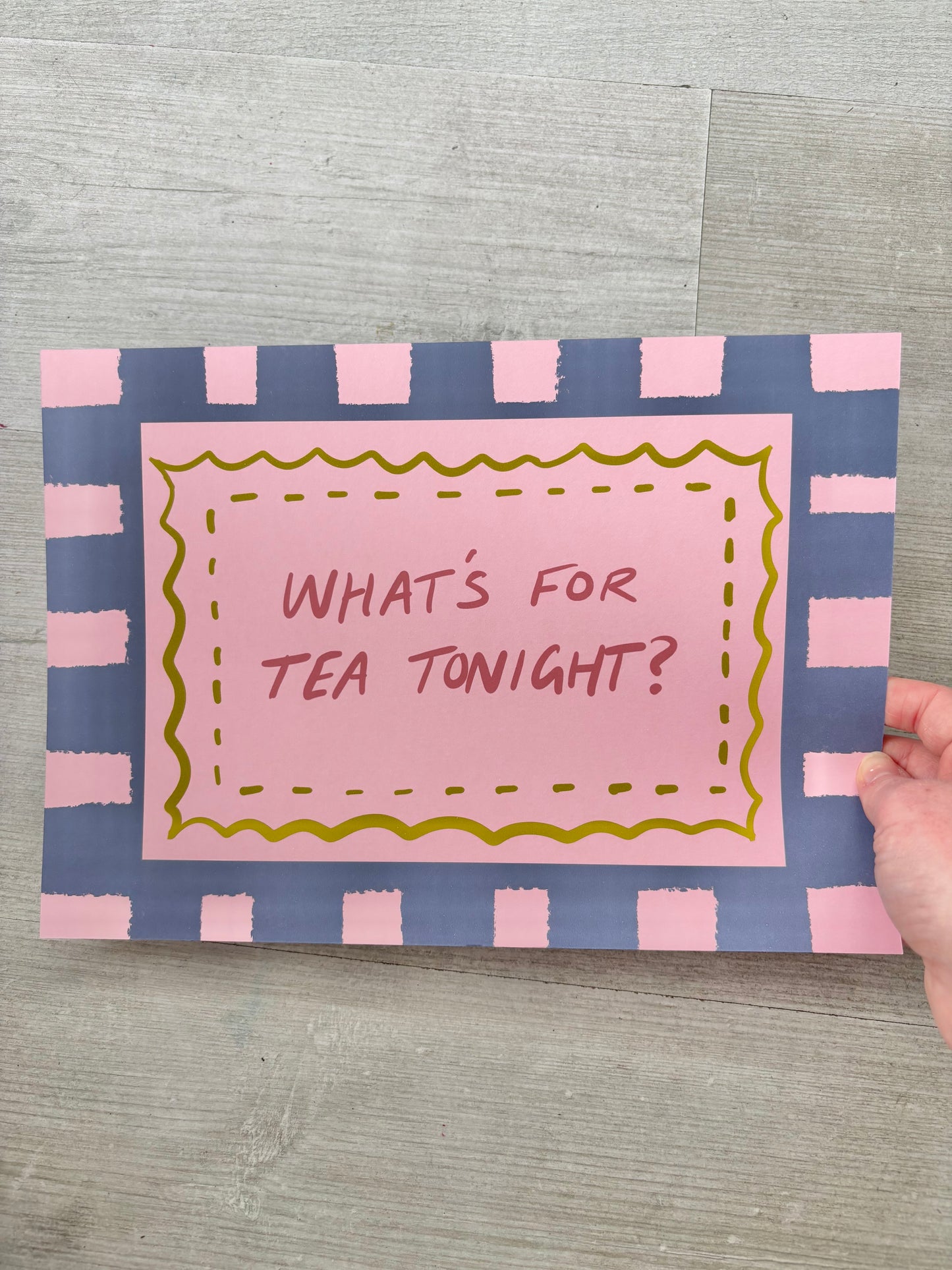 “What’s for Tea Tonight?” Print