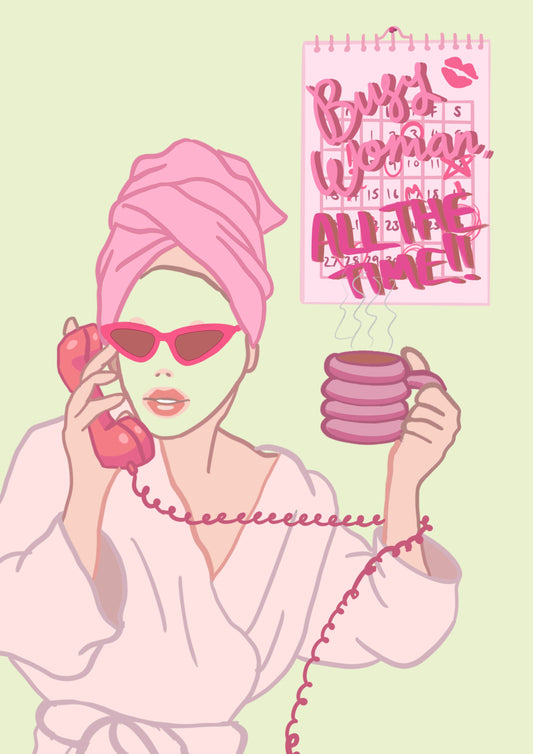 “Busy Woman” Print