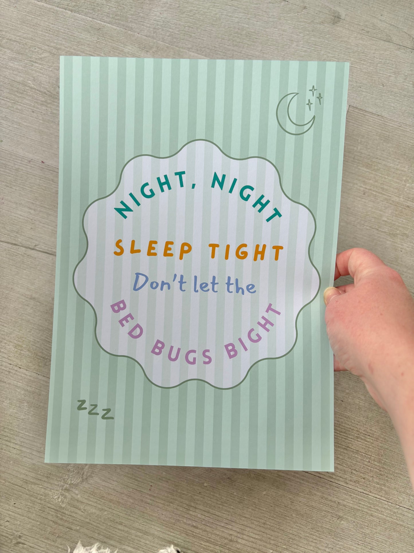 “Night night, Sleep Tight” Print