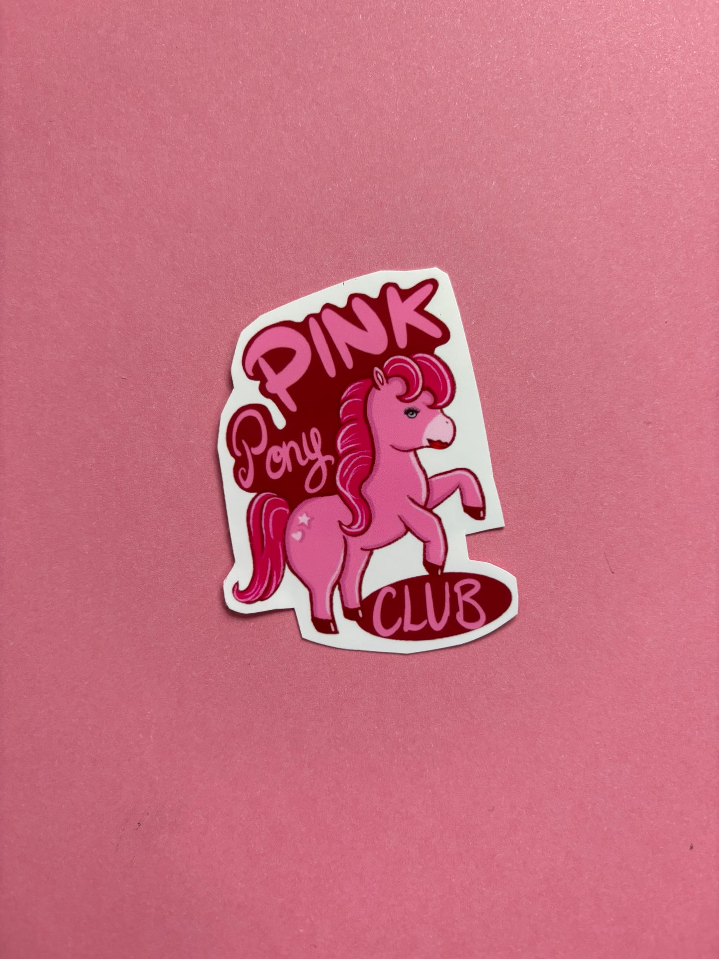 Pink Pony Club Sticker