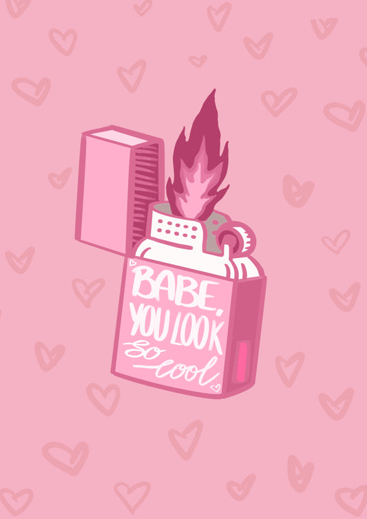 “You Look So Cool” Print