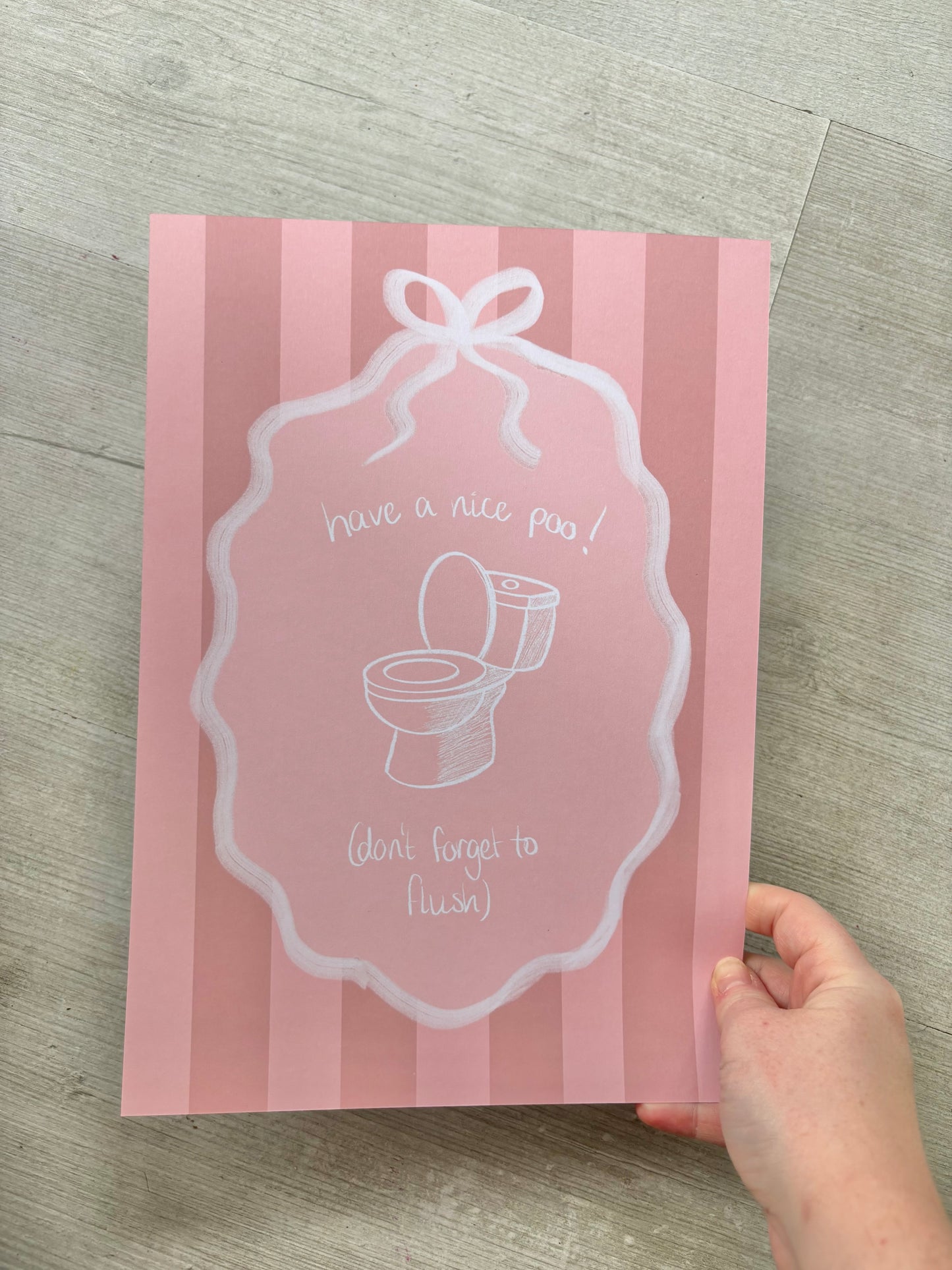 “Have a nice Poo” Print