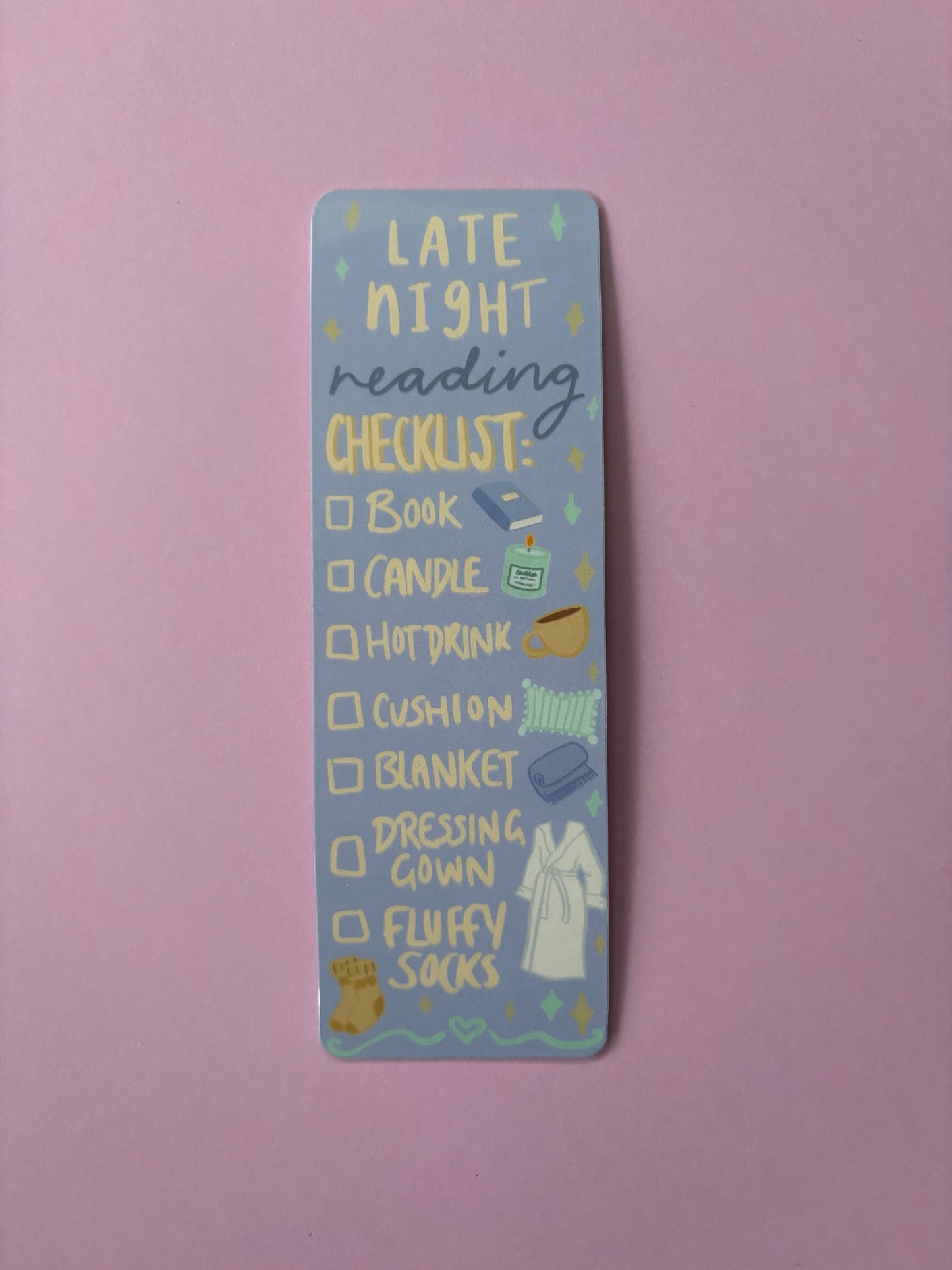 Late Night Reading Bookmark