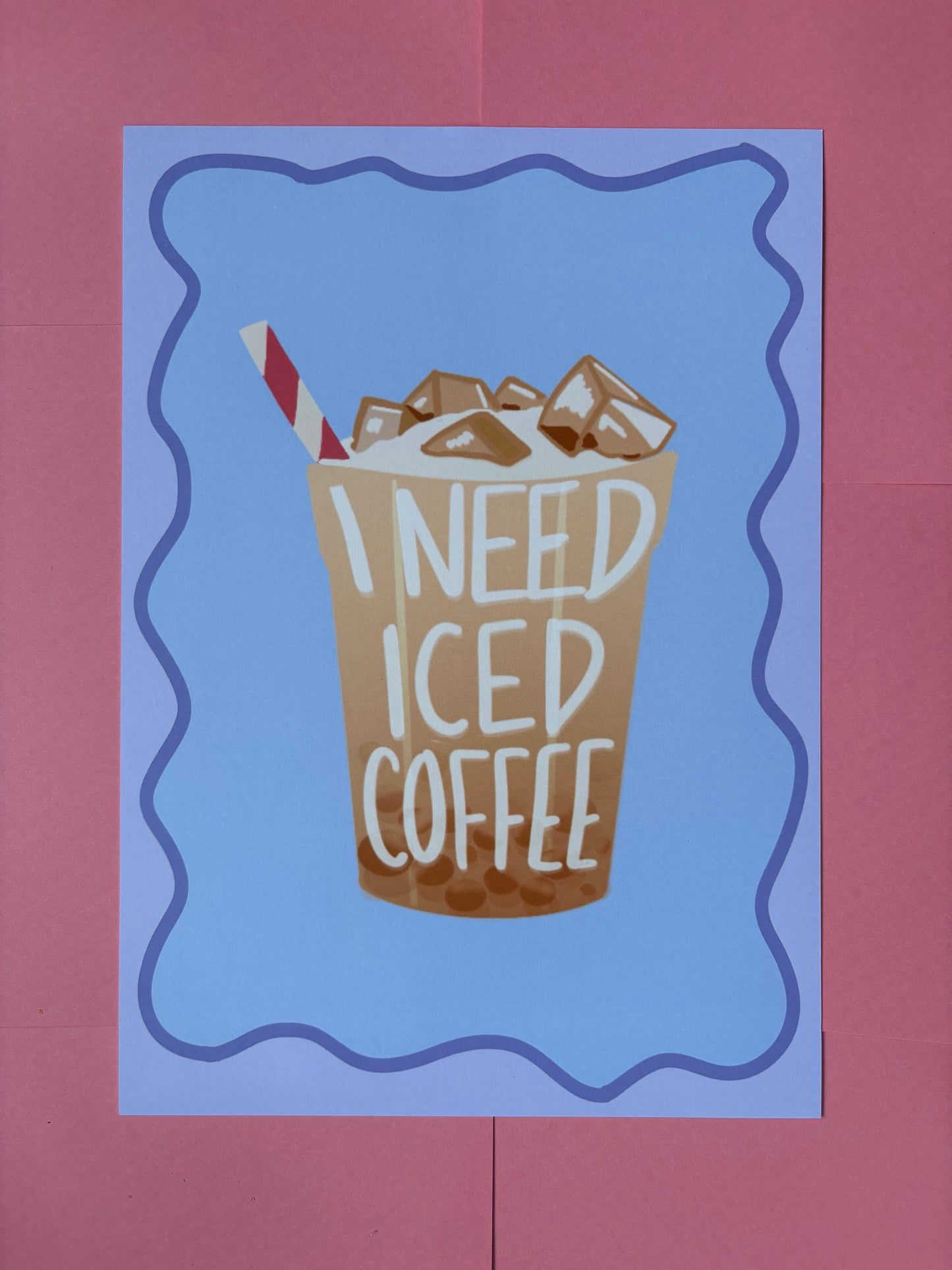 “Iced Coffee” Print