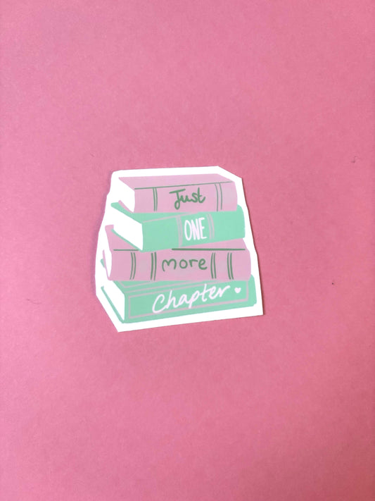 Just One More Chapter Sticker