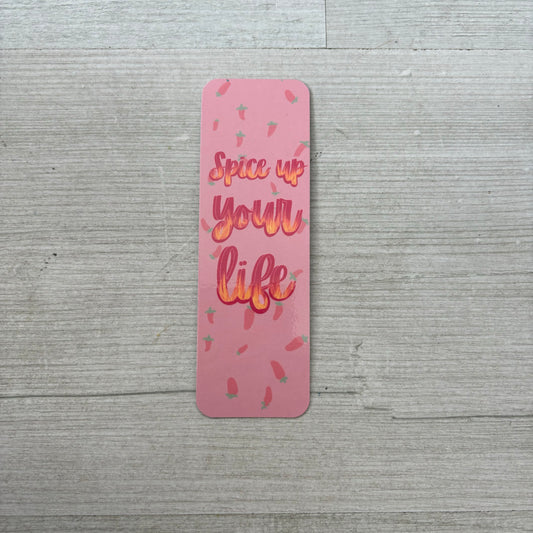 Spice Up Your Life Bookmark