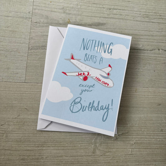 Jet2 Holiday Birthday Card