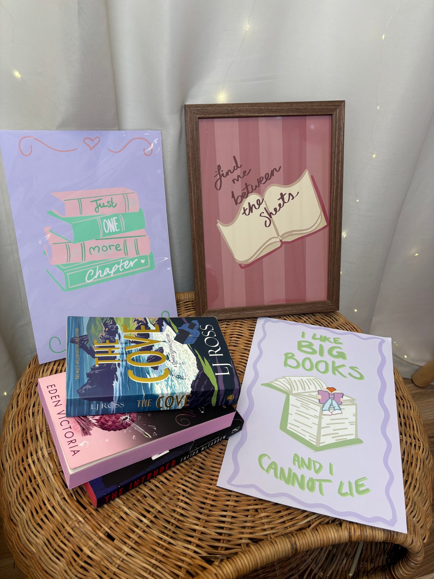 “Find me Between the Sheets” Bookish Print